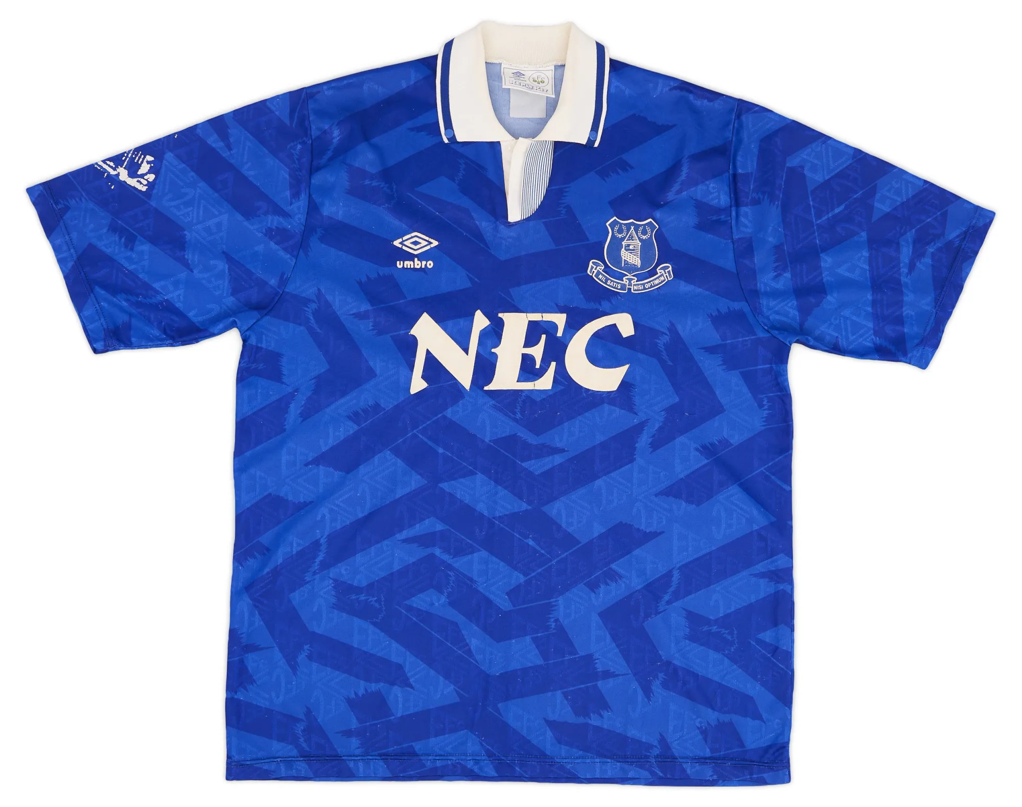 Umbro Everton Mens SS Home Shirt 1991/93