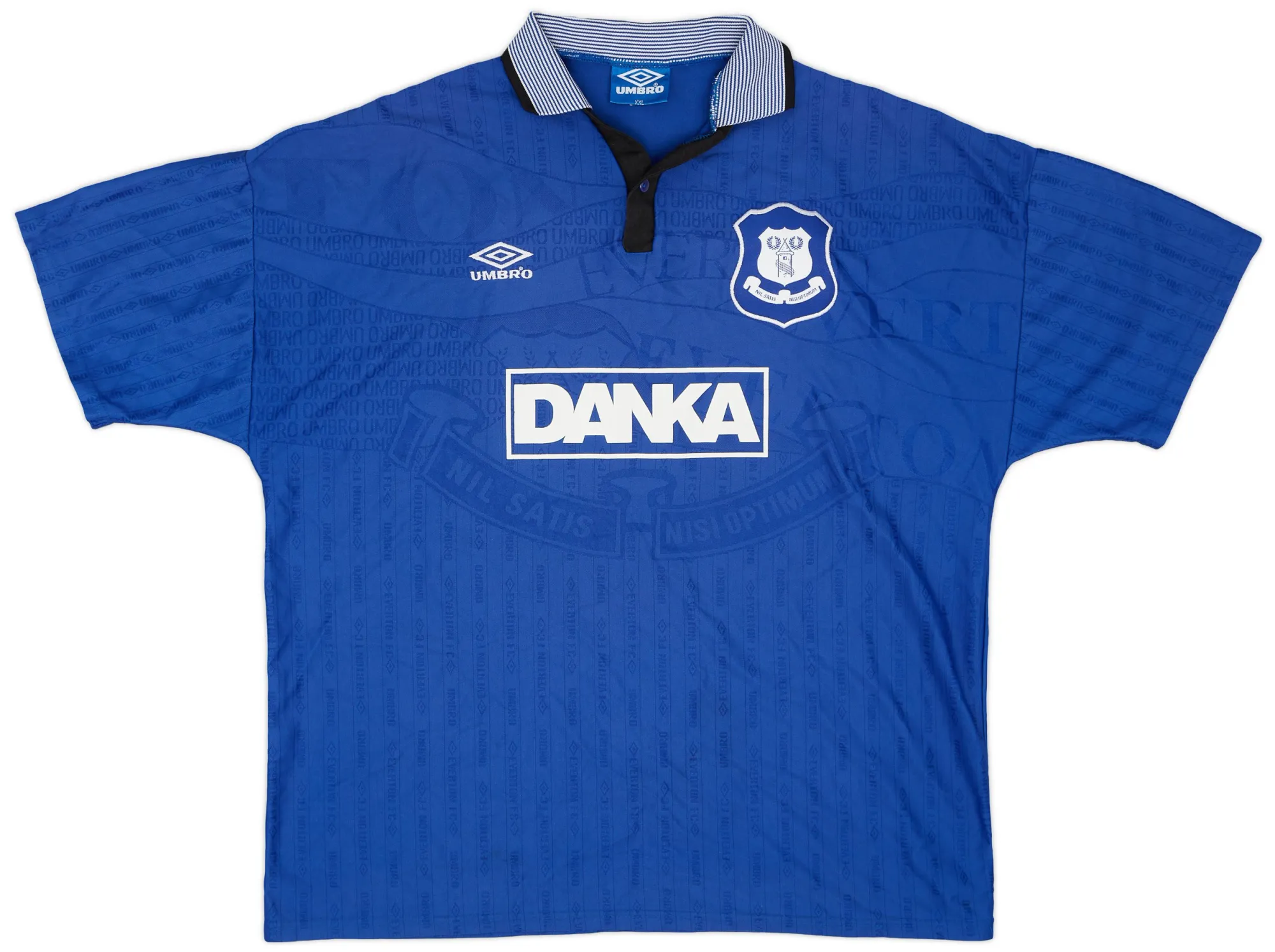 Umbro Everton Mens SS Home Shirt 1995/97