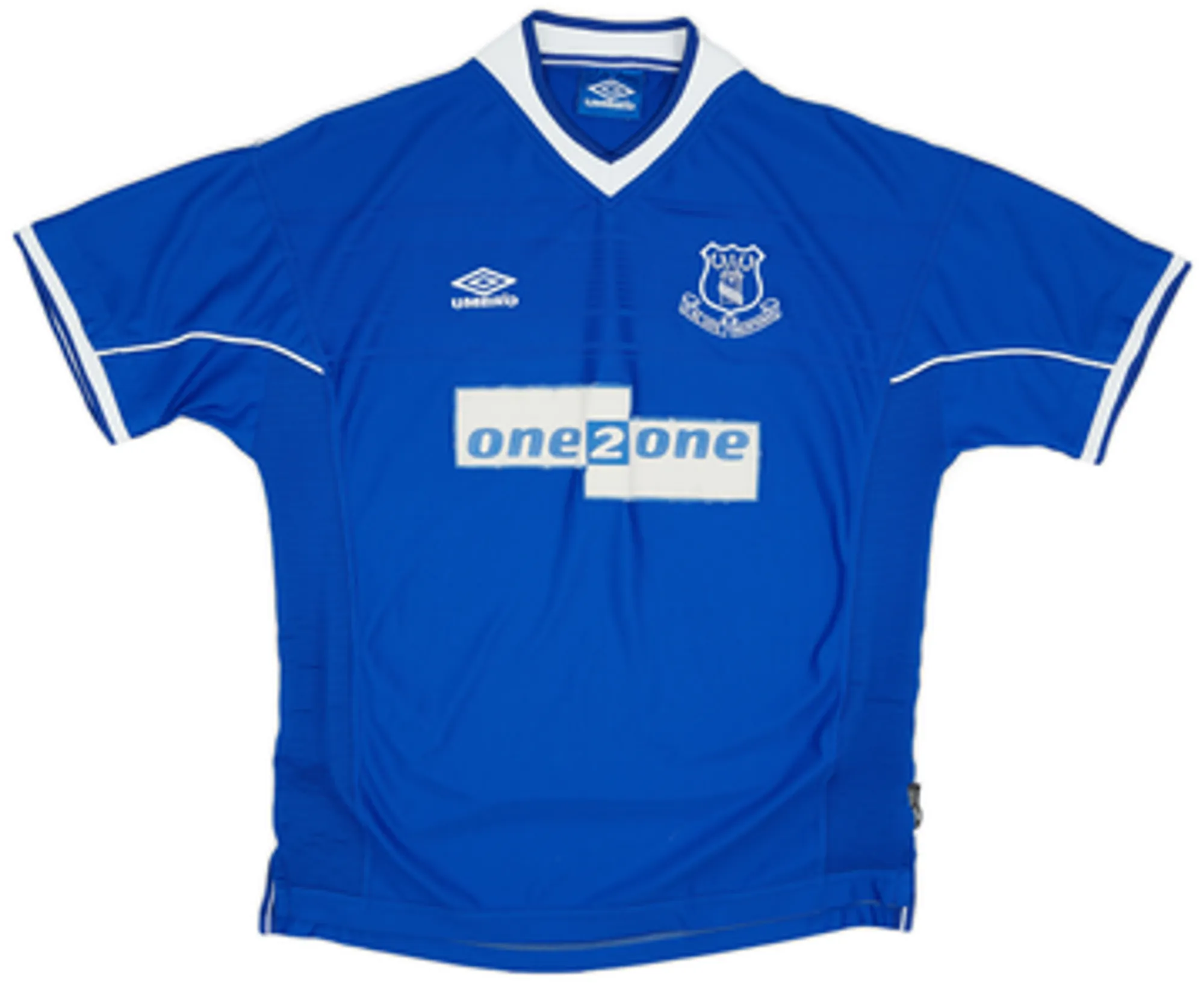 Umbro Everton Boys SS Home Shirt 1999/00