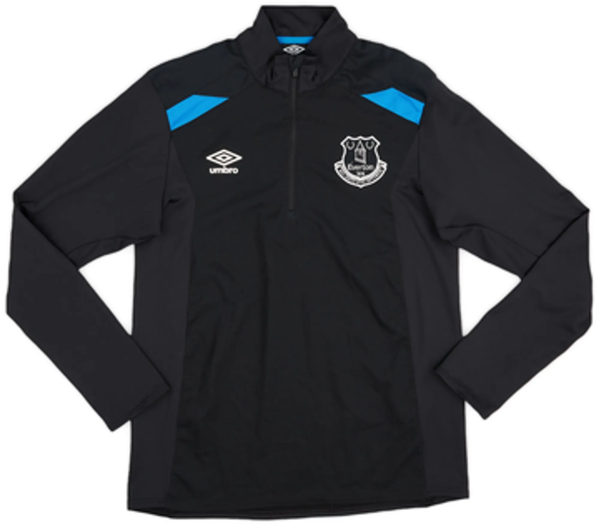 2017-18 Everton Umbro 1/4 Zip Training Top - 9/10 - (L)
