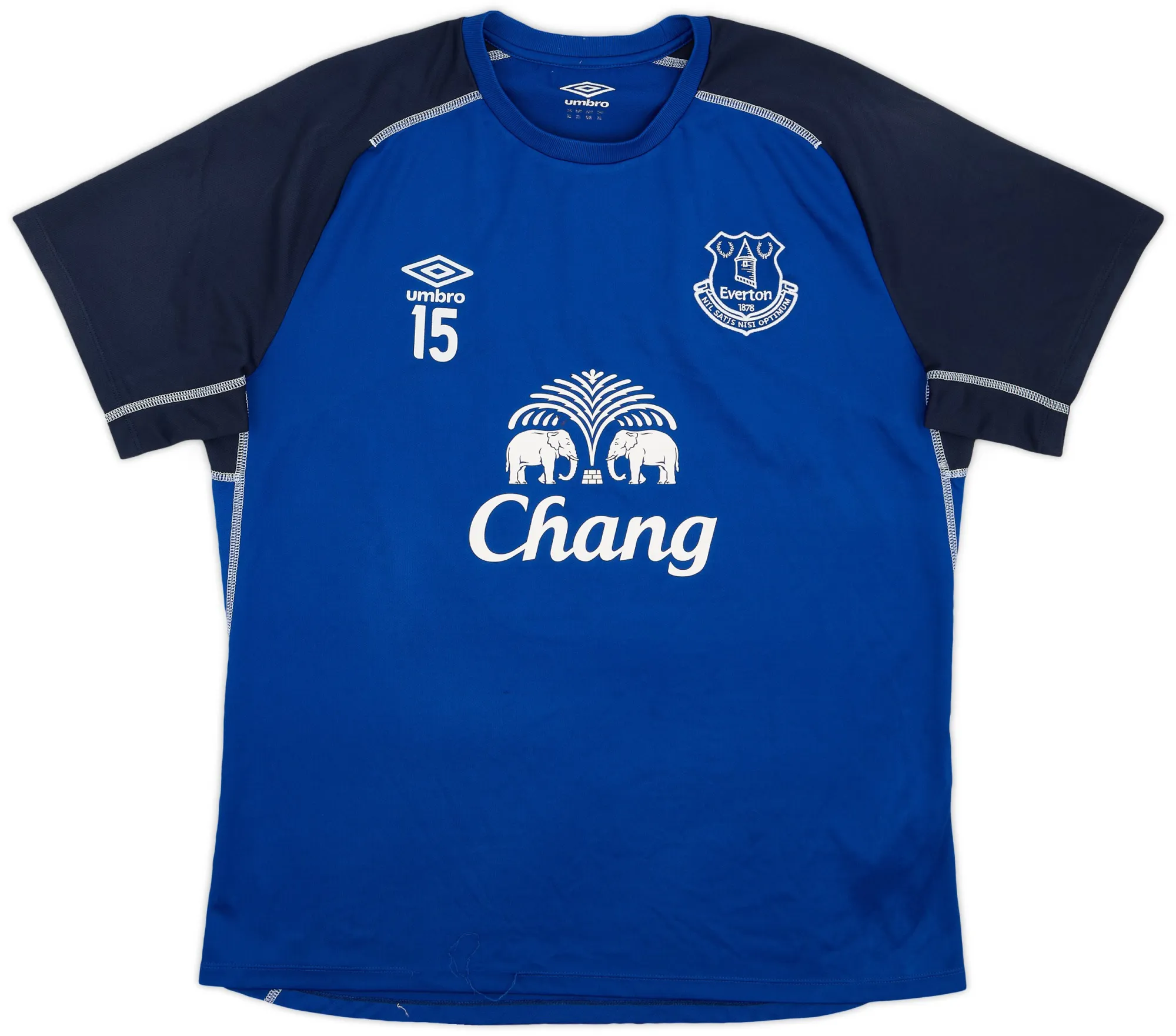 Umbro Everton Mens SS Player Issue Home Shirt 2015/16