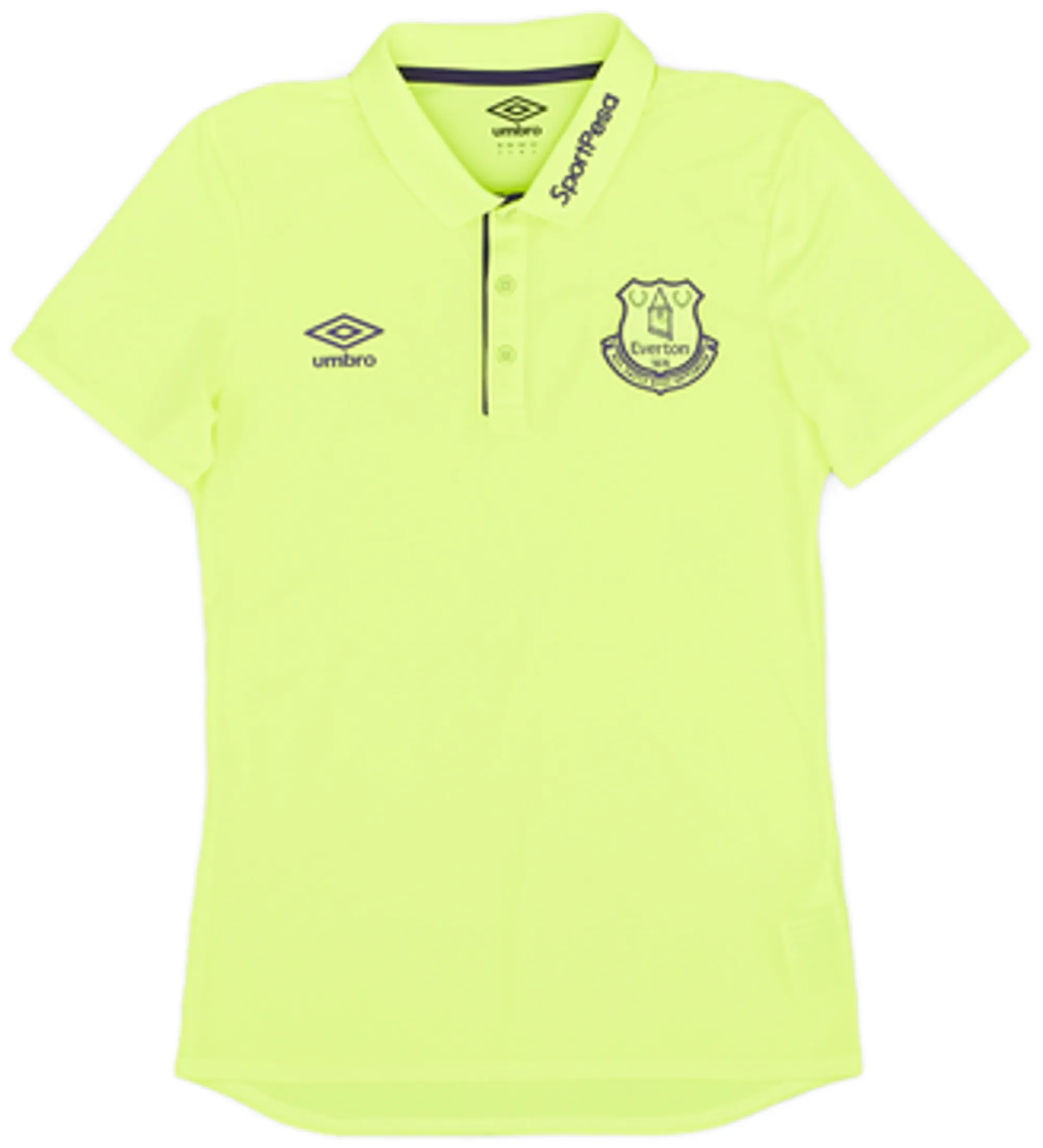 2018-20 Everton Umbro Polo Shirt - 9/10 - (L)