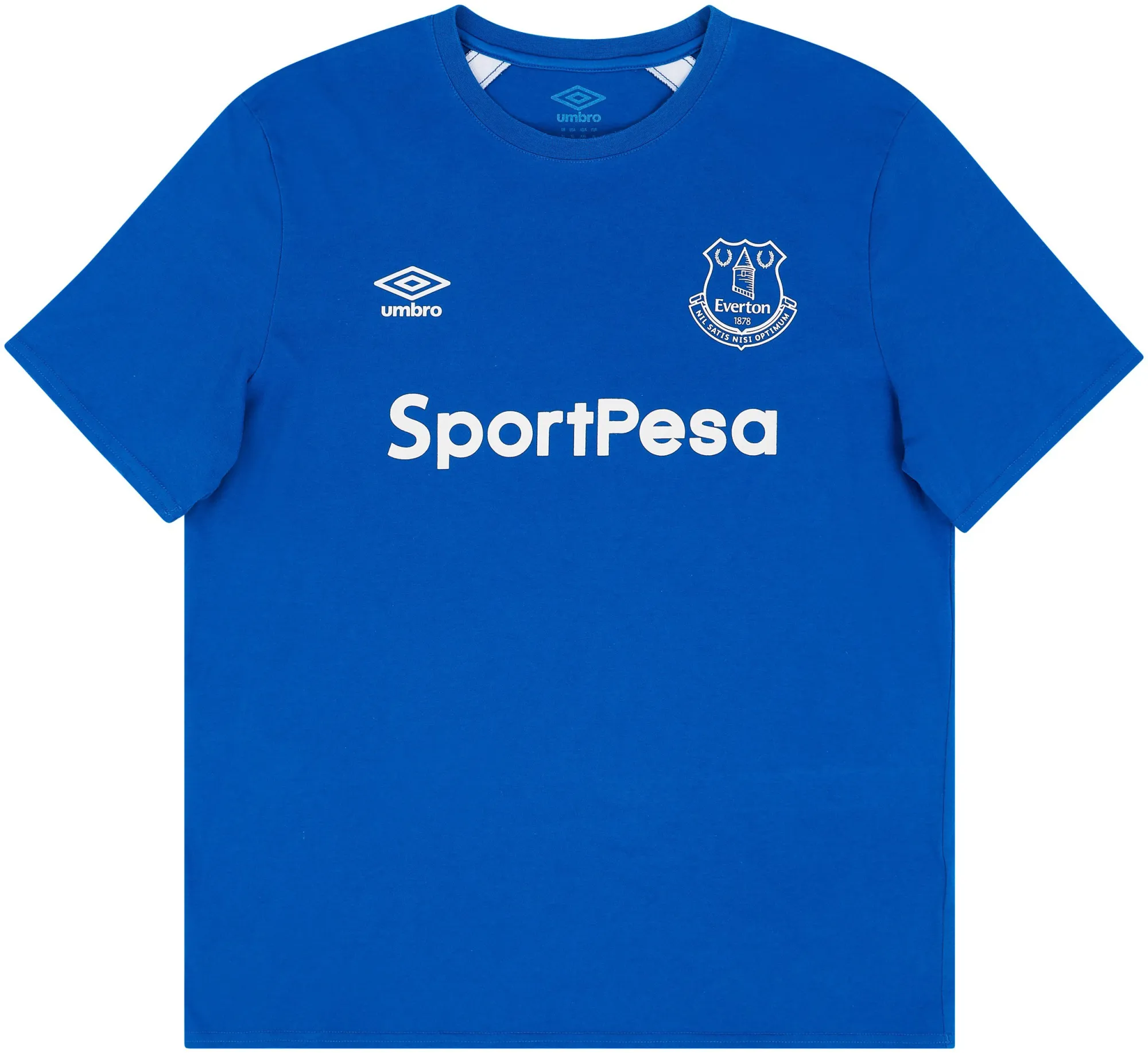 Umbro Everton Mens SS Home Shirt 2018/19