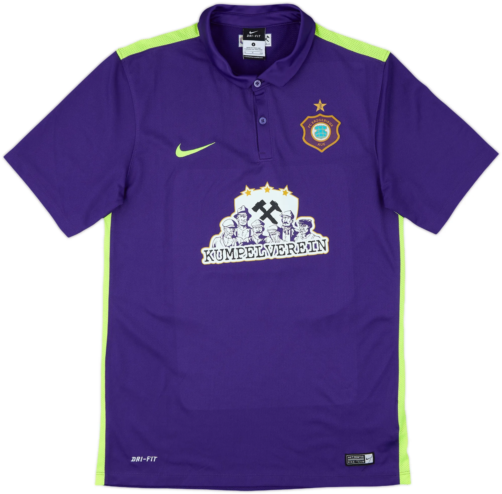 Nike Erzgebirge Mens SS Home Shirt 2015/16