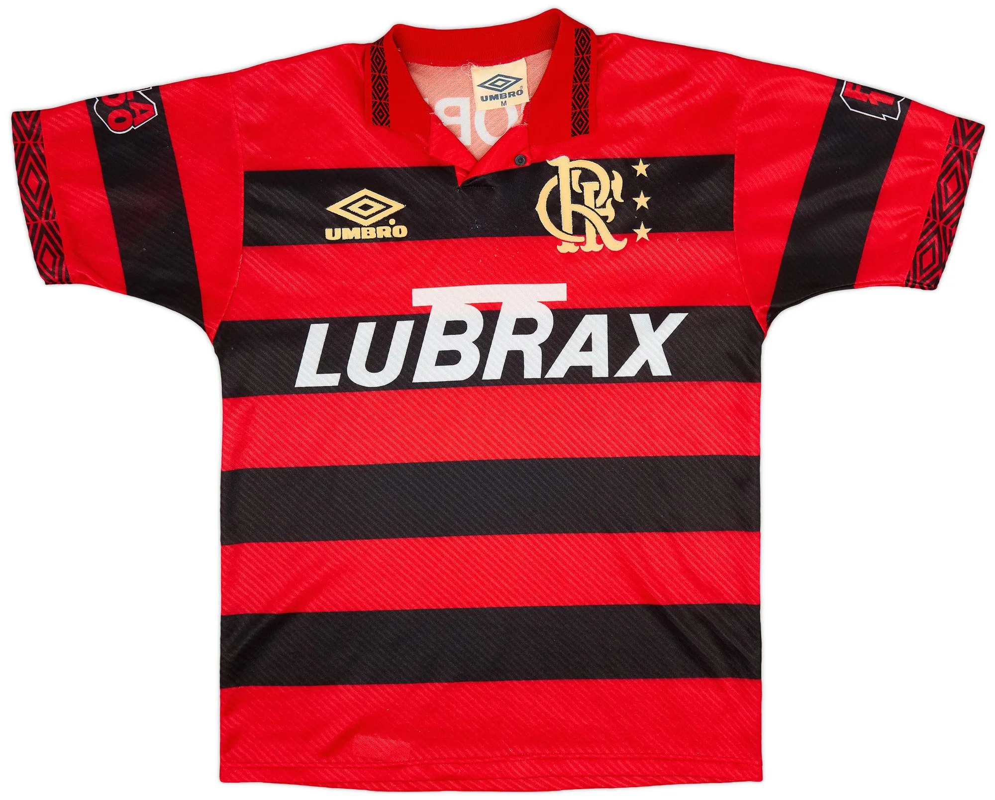 Umbro Flamengo Mens SS Home Shirt 1993/94
