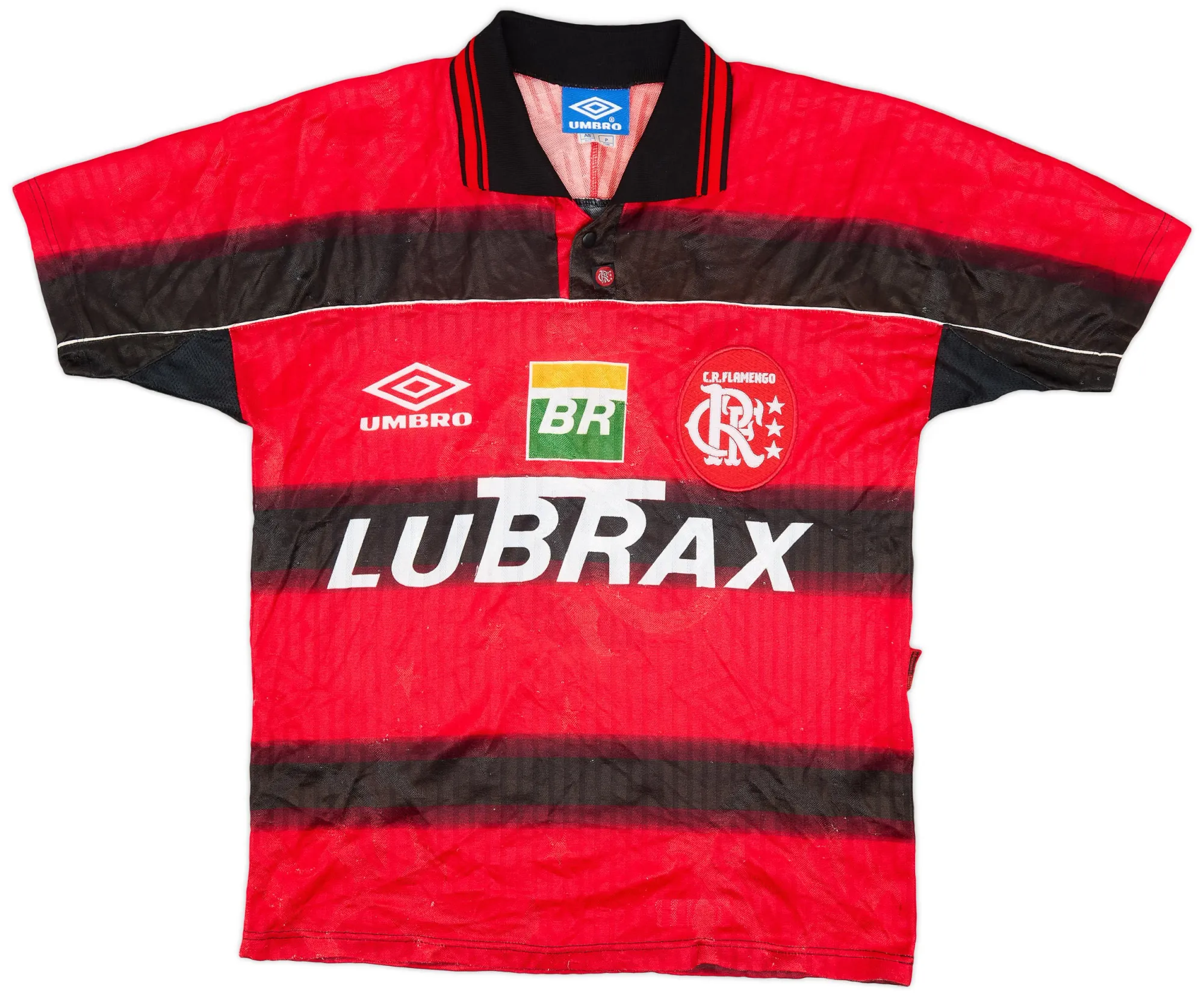 Umbro Flamengo Mens SS Home Shirt 1997/99