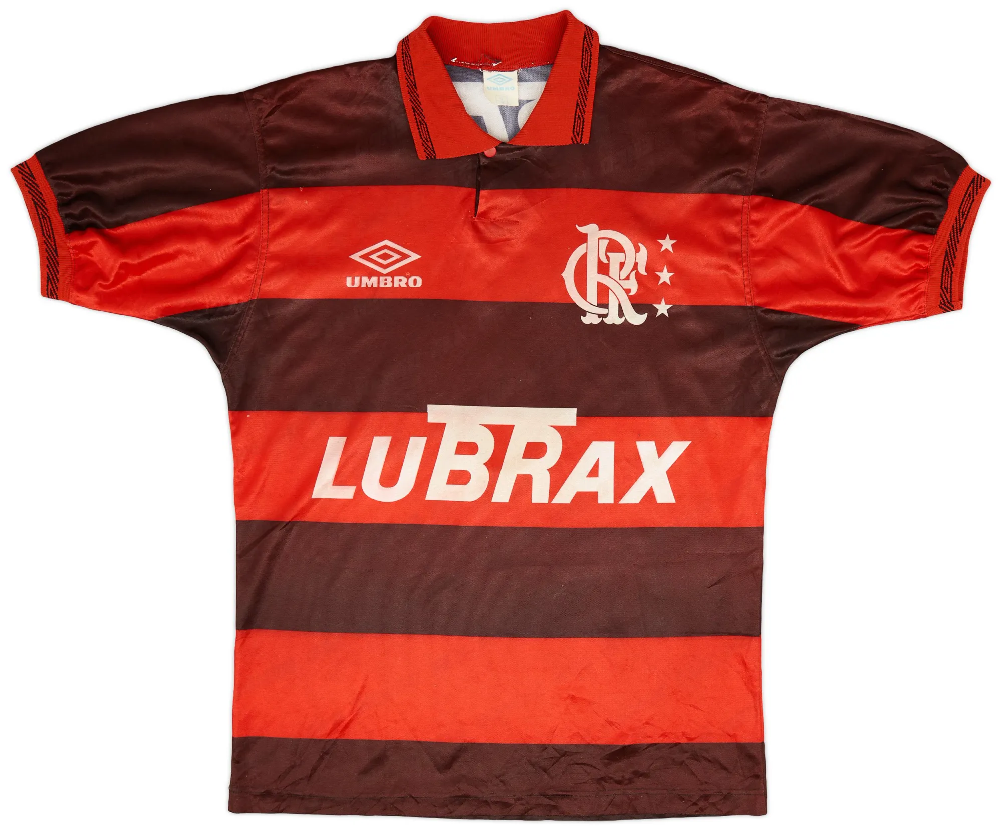Umbro Flamengo Mens SS Home Shirt 1992/93