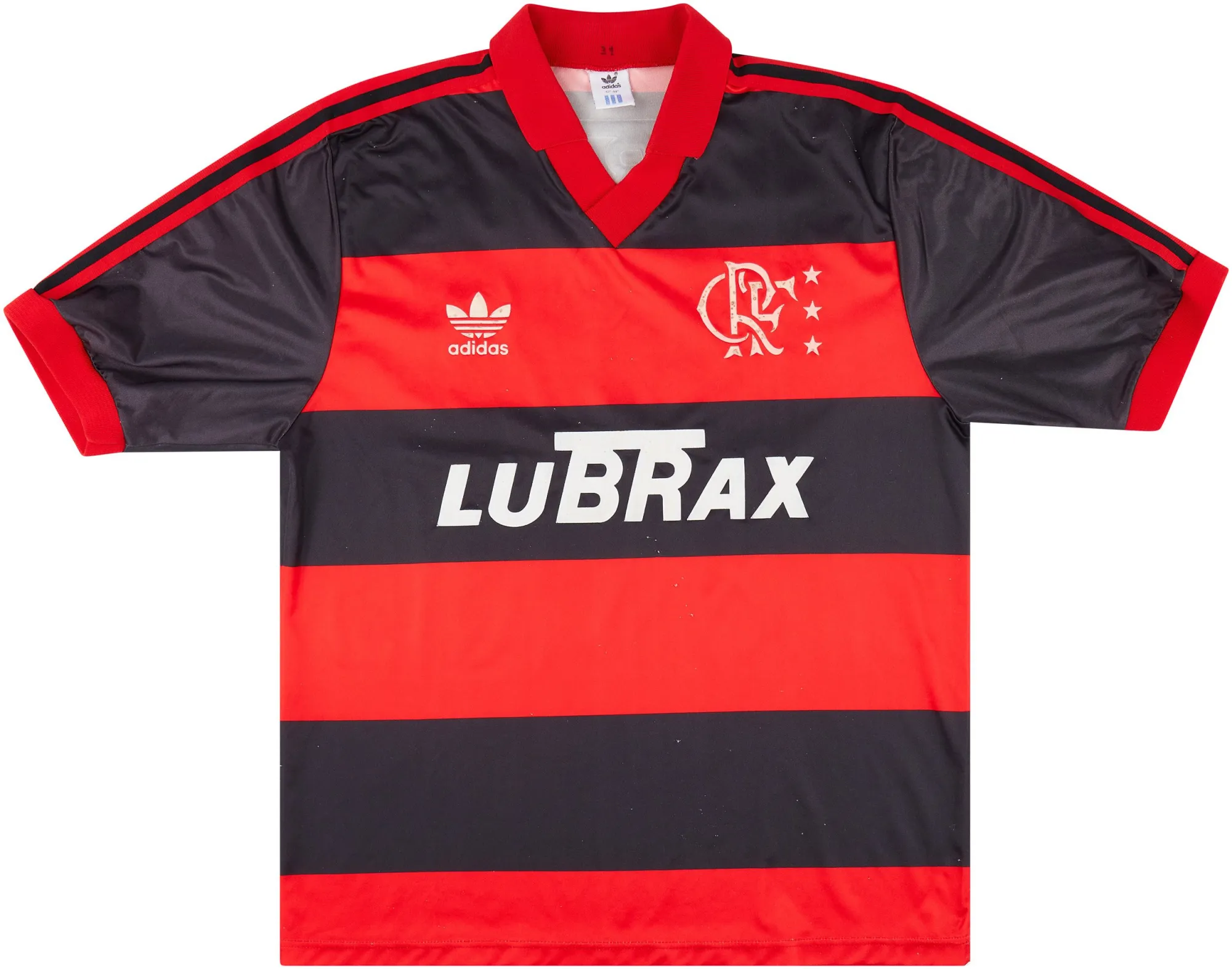 adidas Flamengo Mens SS Home Shirt 1990/92