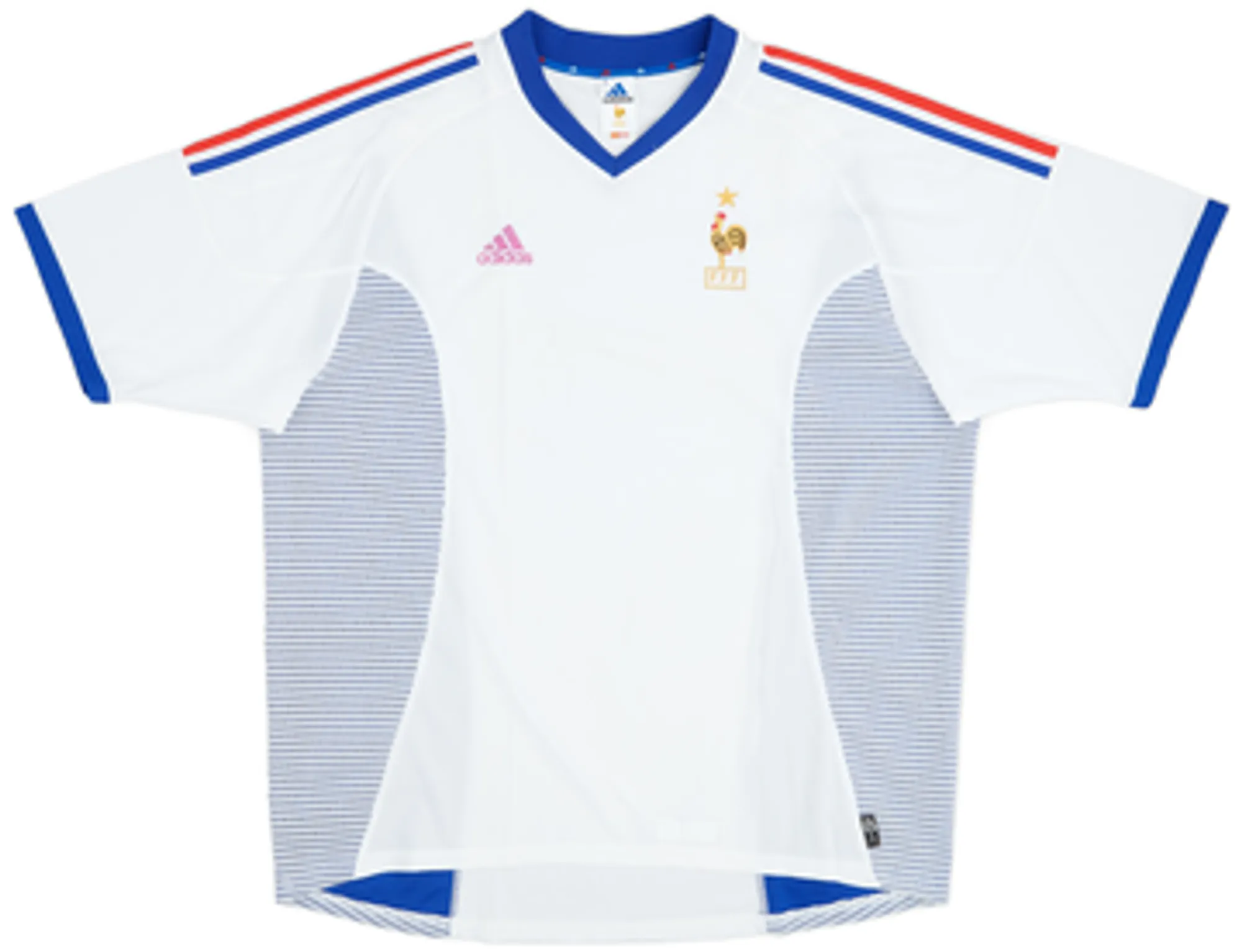 adidas France Mens SS Away Shirt 2002
