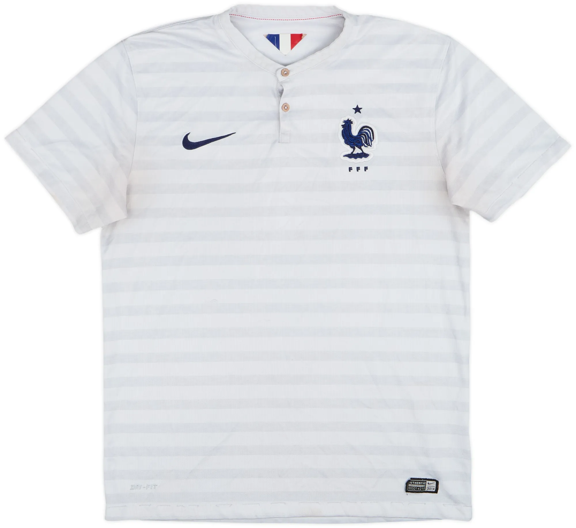 Nike France Mens SS Away Shirt 2014