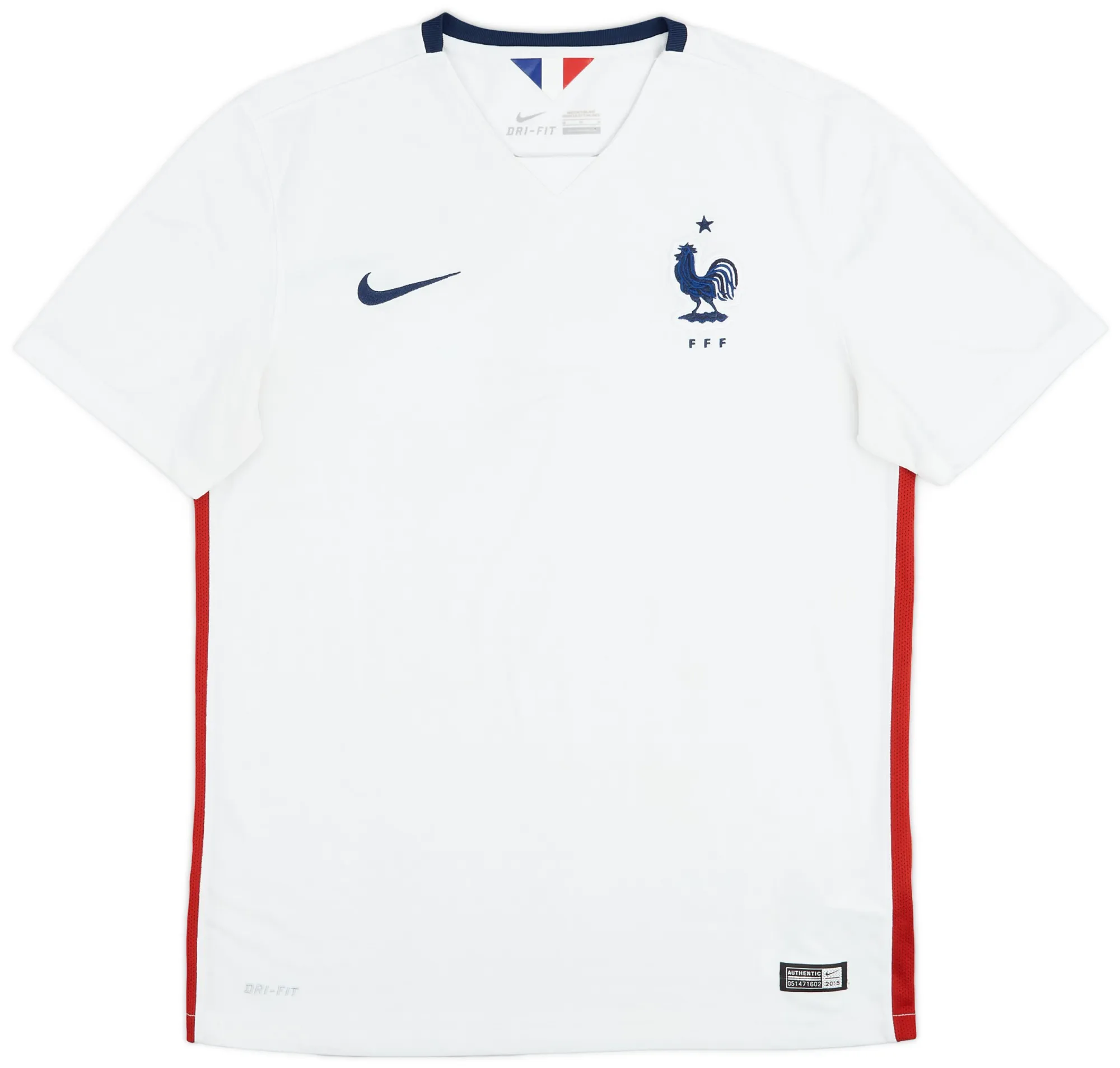 Nike France Mens SS Away Shirt 2015