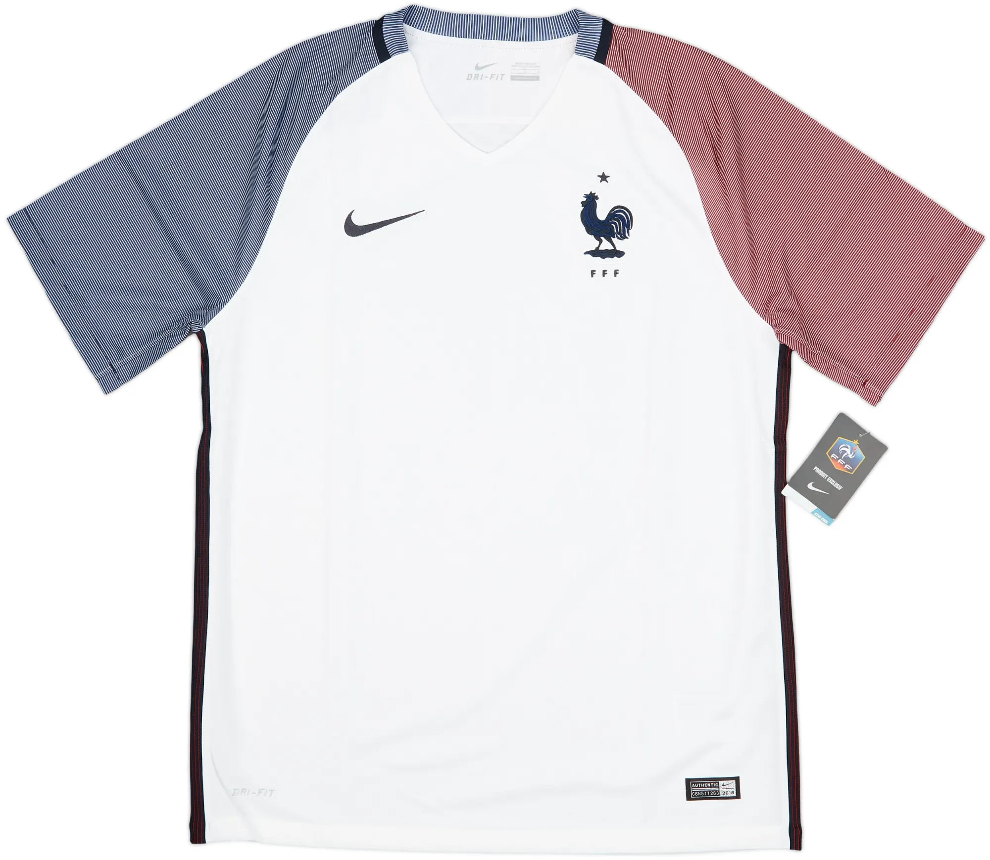 Nike France Mens SS Away Shirt 2016