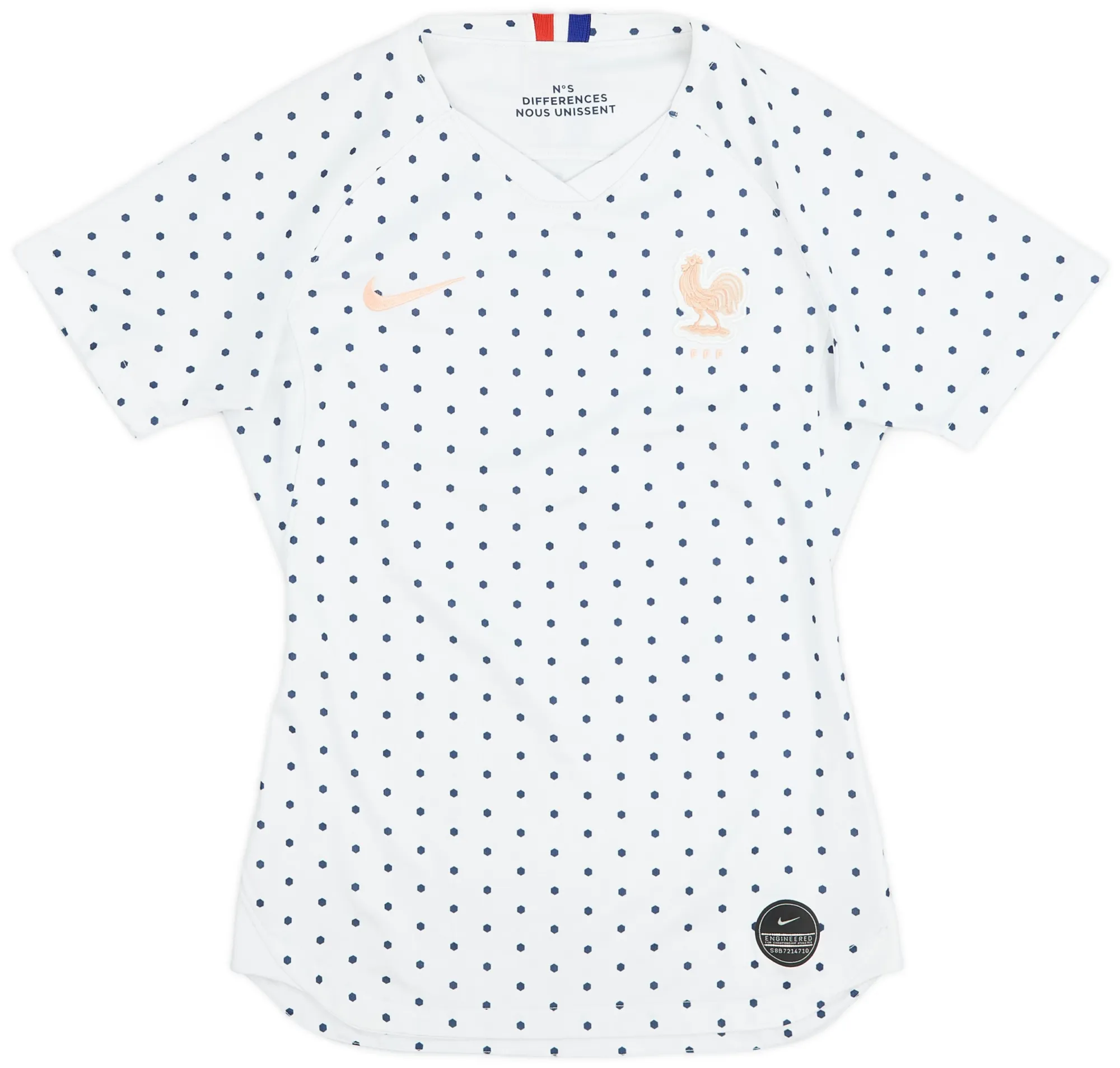 Nike France Womens SS Away Shirt 2019