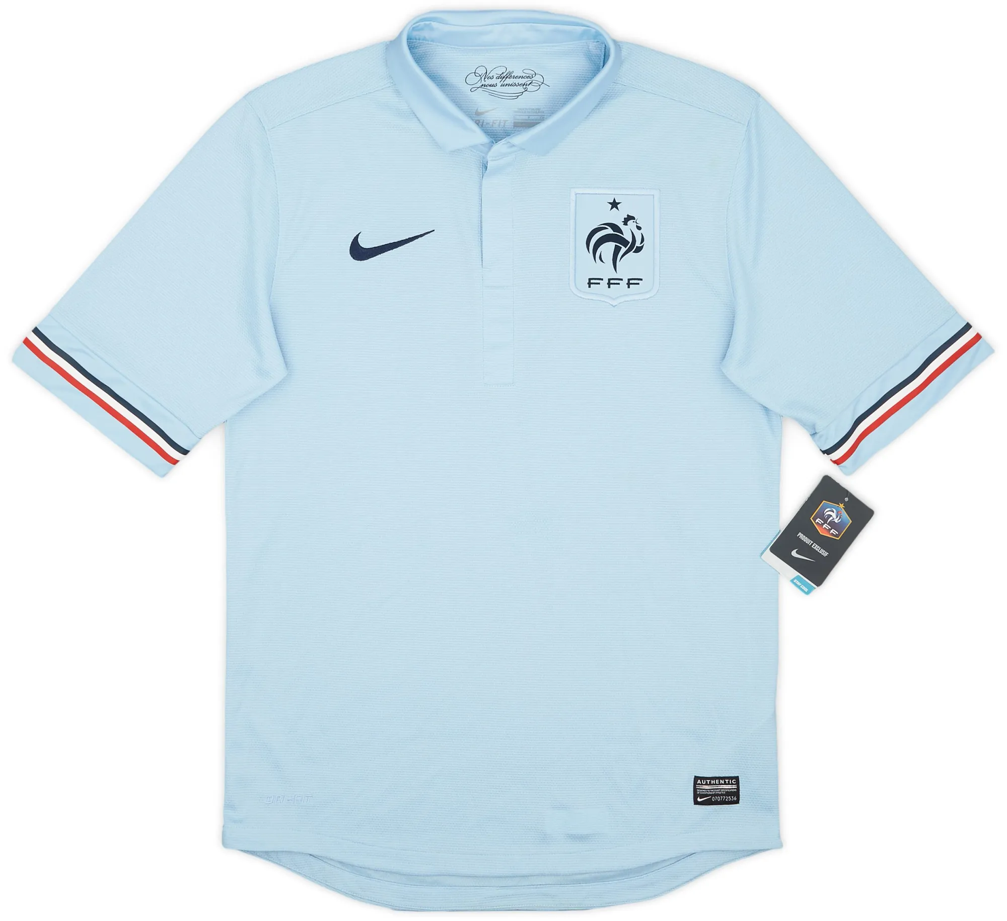 Nike France Mens SS Away Shirt 2013
