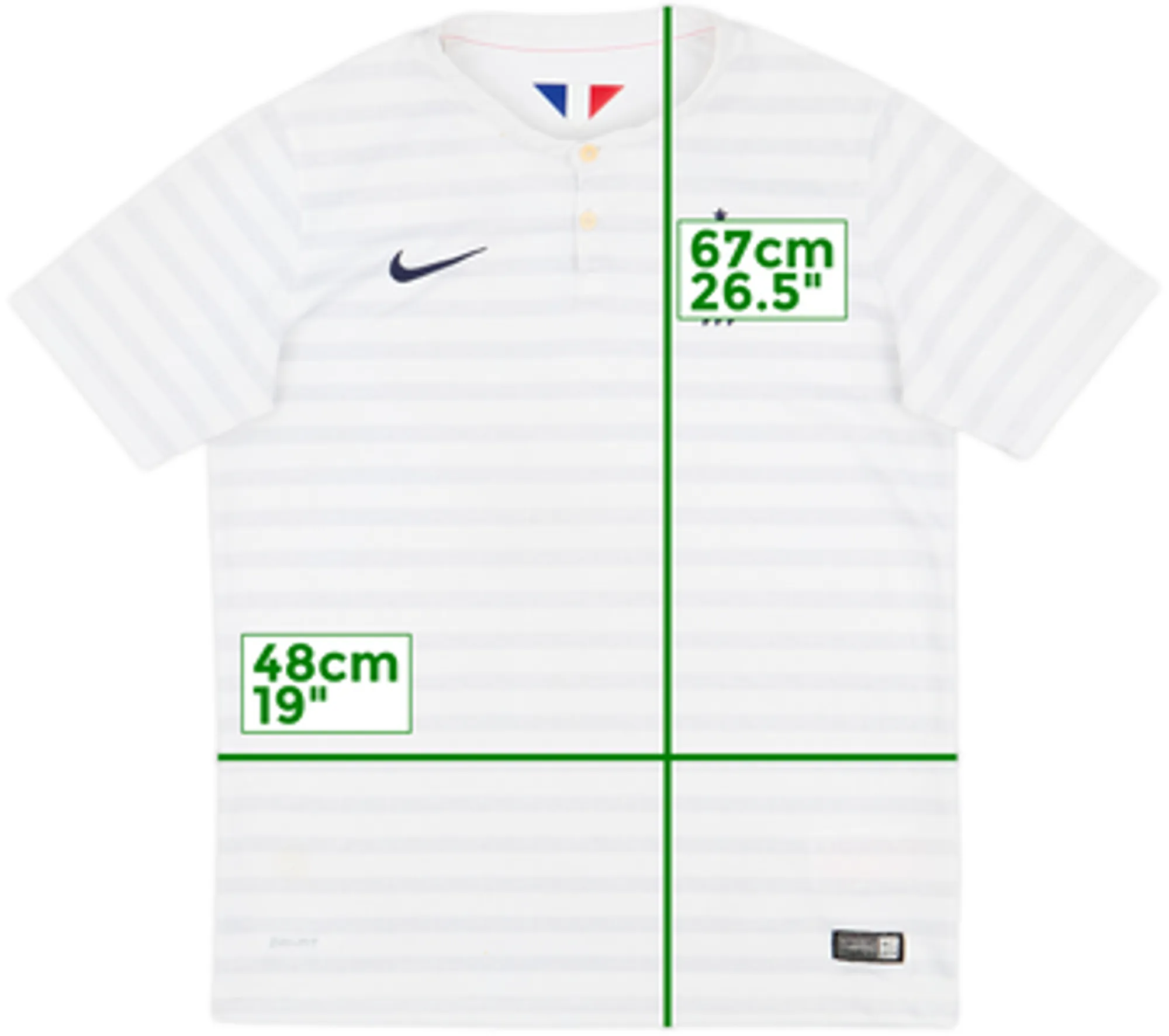 Nike France Boys SS Away Shirt 2014