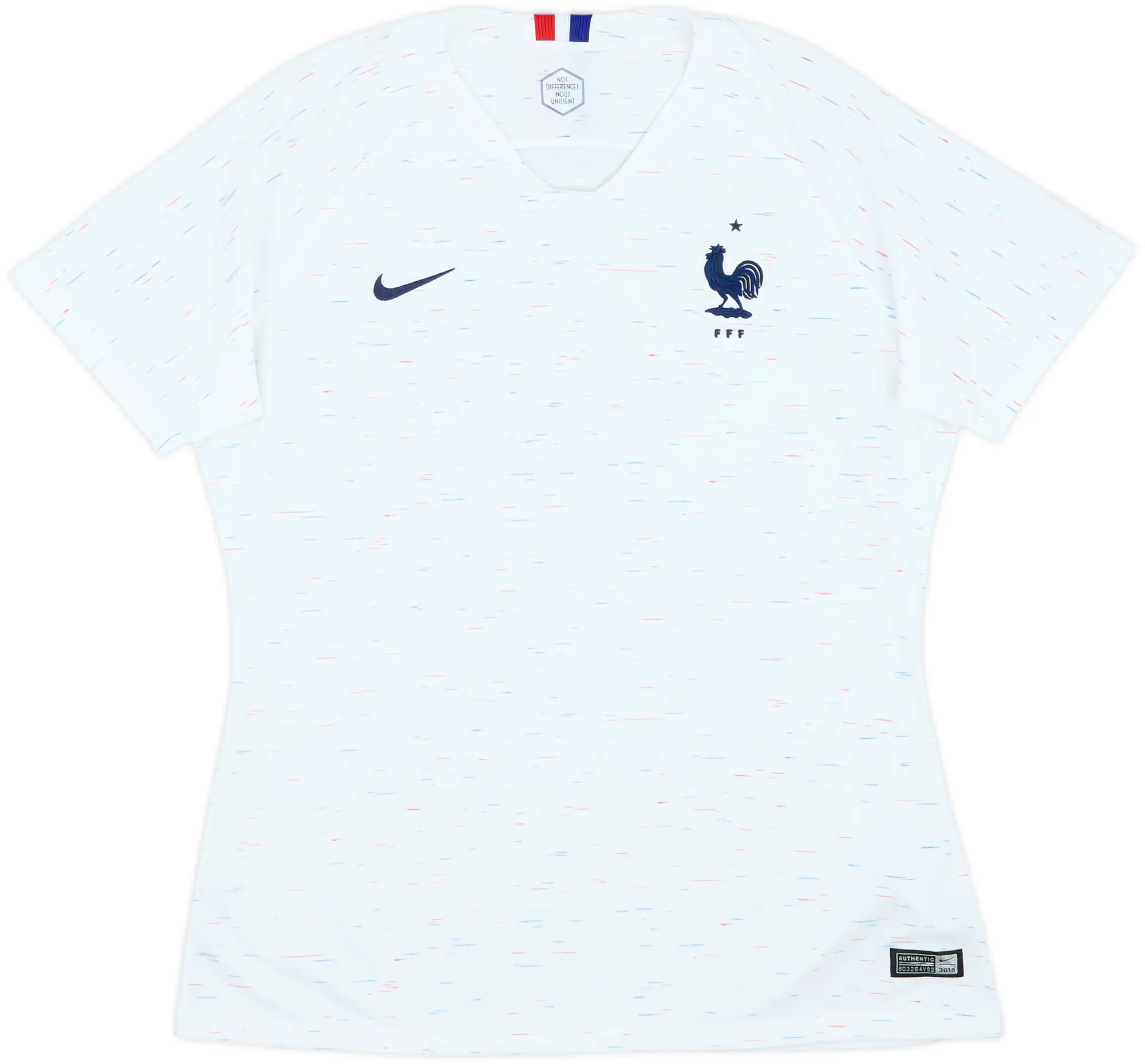 Nike France Womens SS Away Shirt 2018