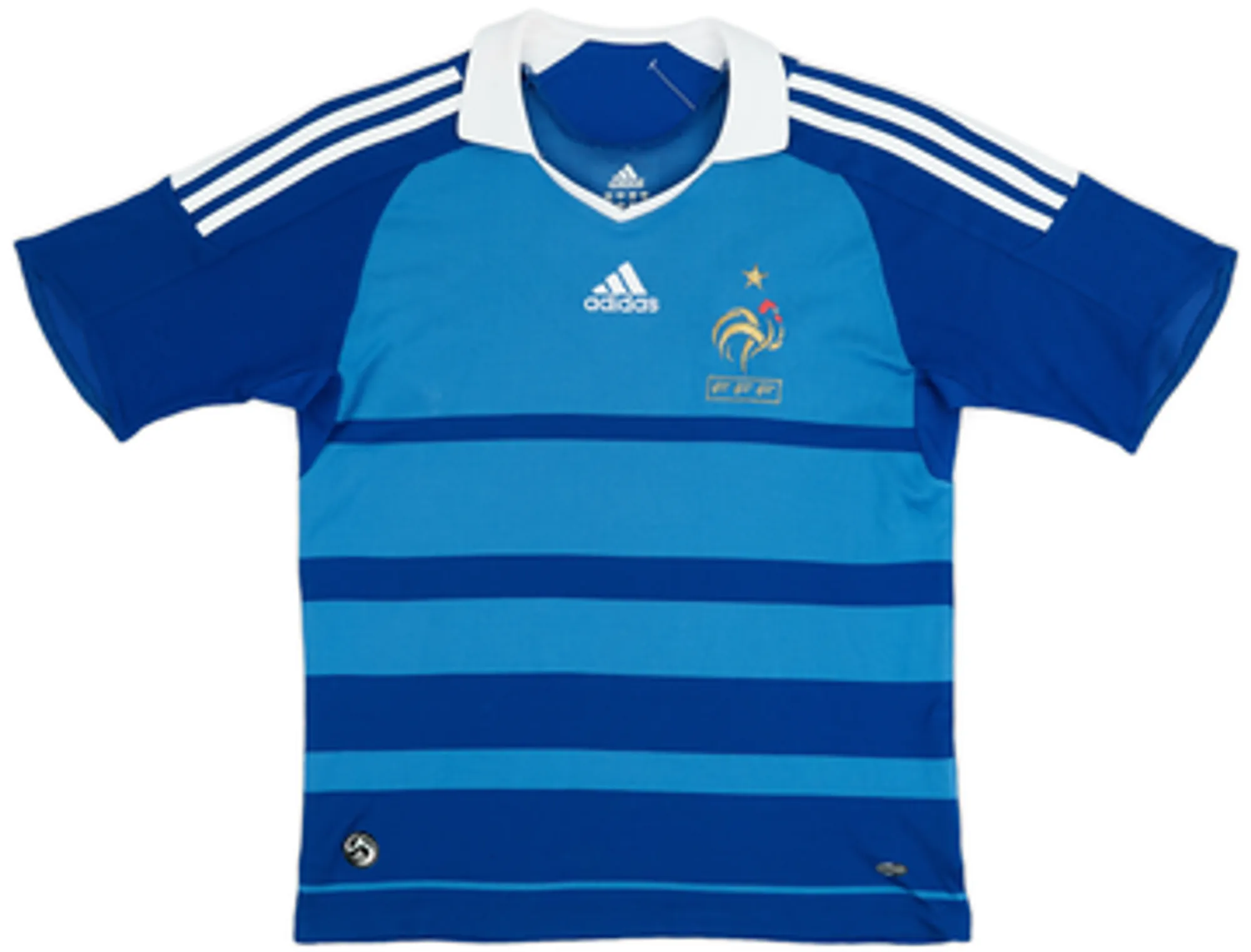 adidas France Boys SS Home Shirt 2008