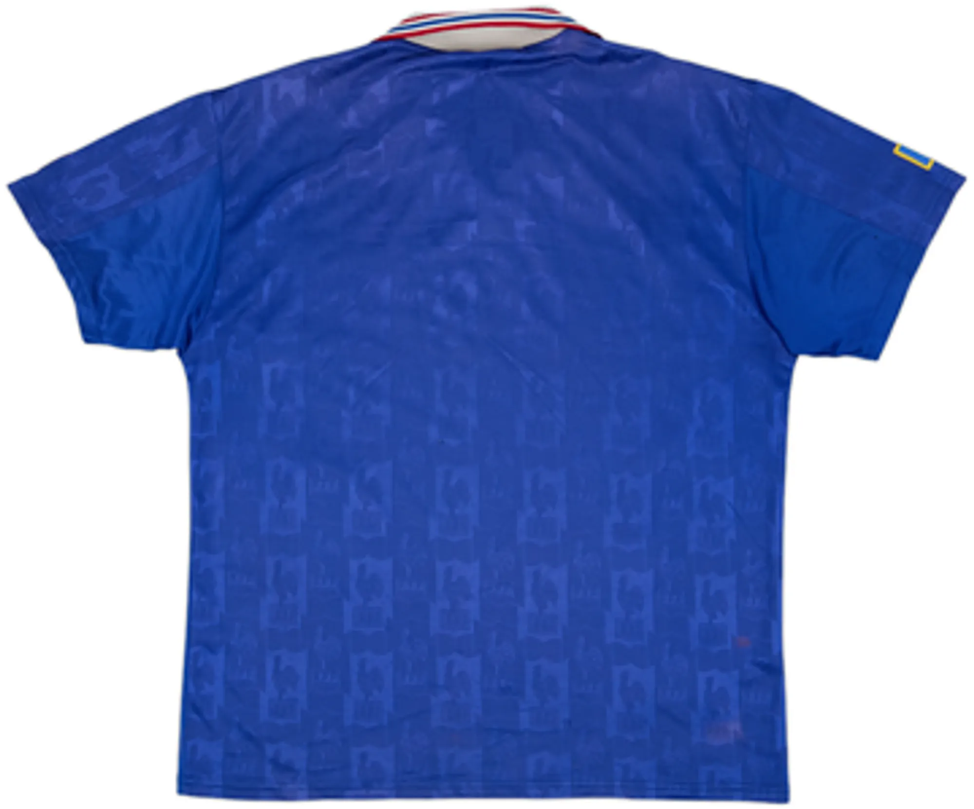 adidas France Mens SS Home Shirt 1996