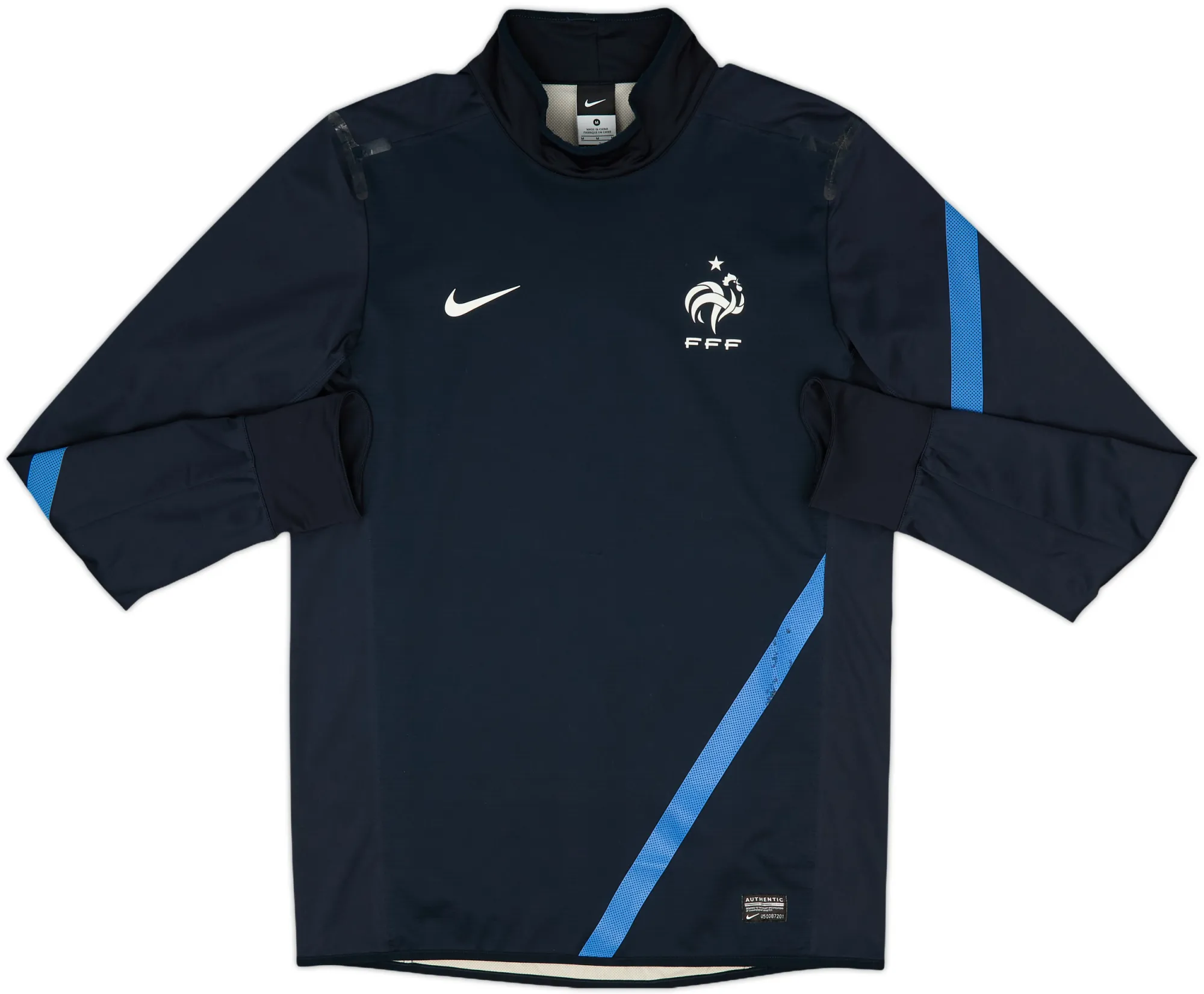 Nike France Mens SS Player Issue Home Shirt 2012