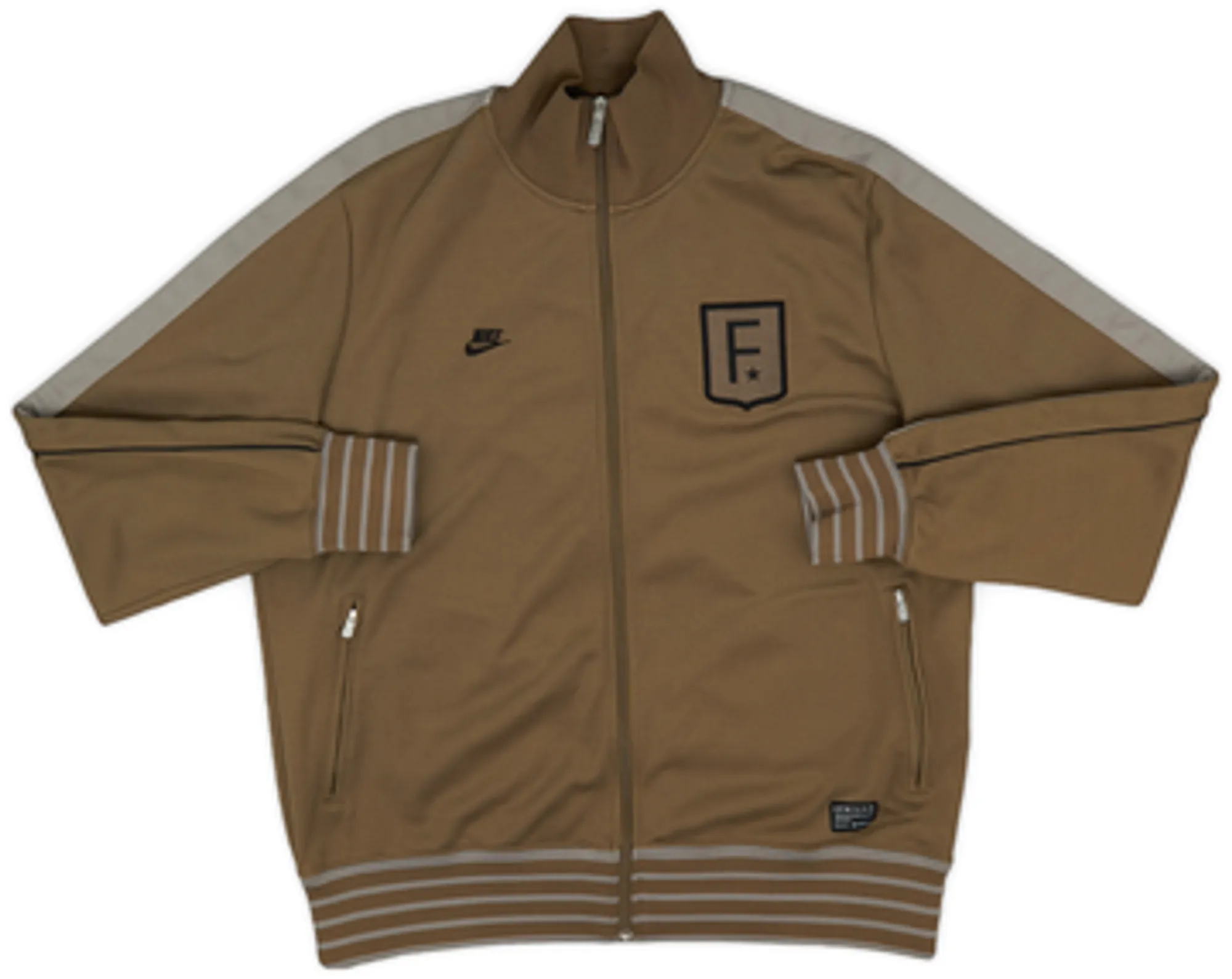 2011-12 France Nike N98 Track Jacket - 9/10 - (M)