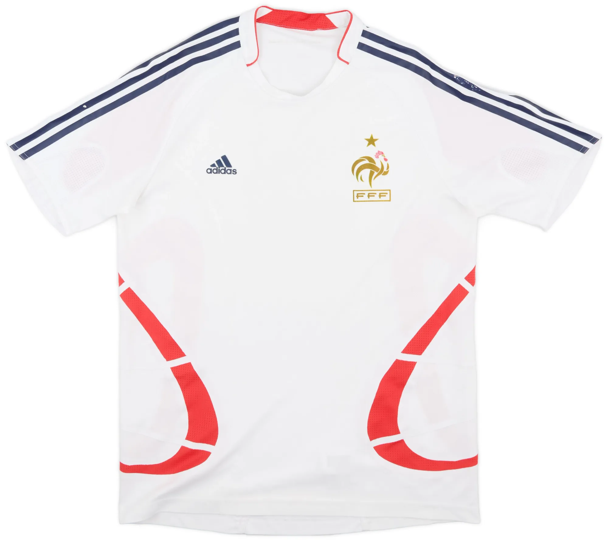 adidas France Mens SS Home Shirt 2006