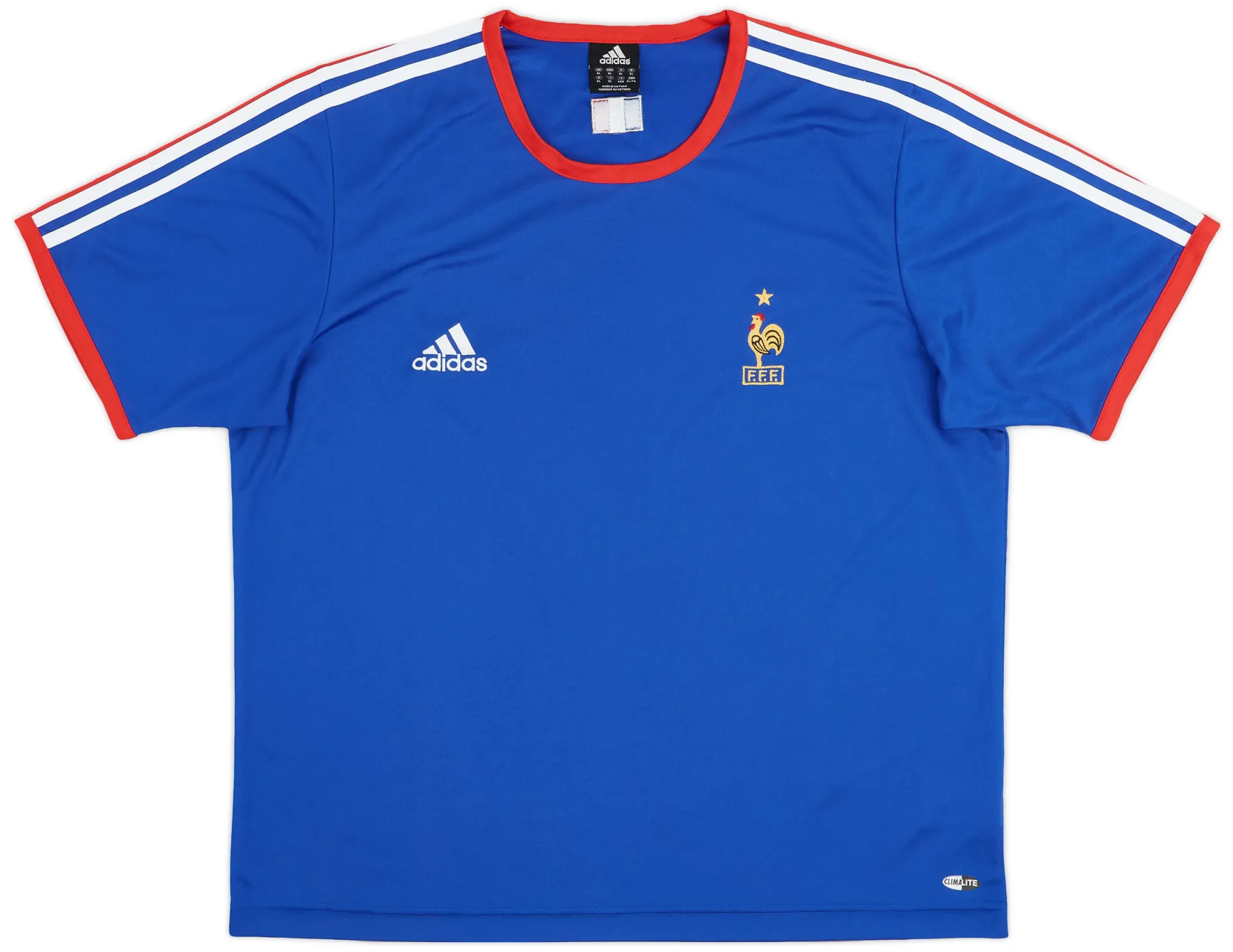 adidas France Mens SS Home Shirt 2004