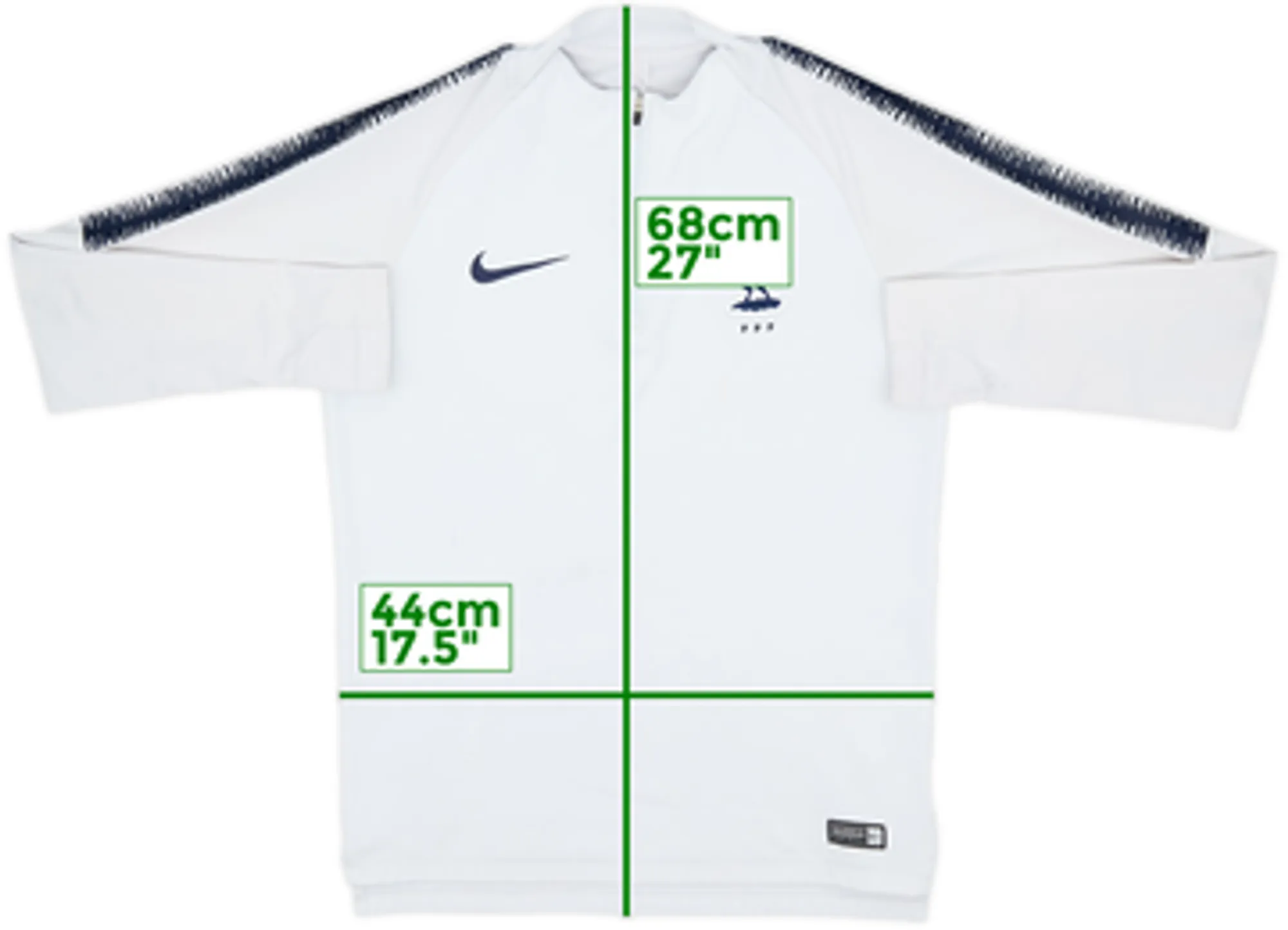 Nike France Mens SS Home Shirt 2018