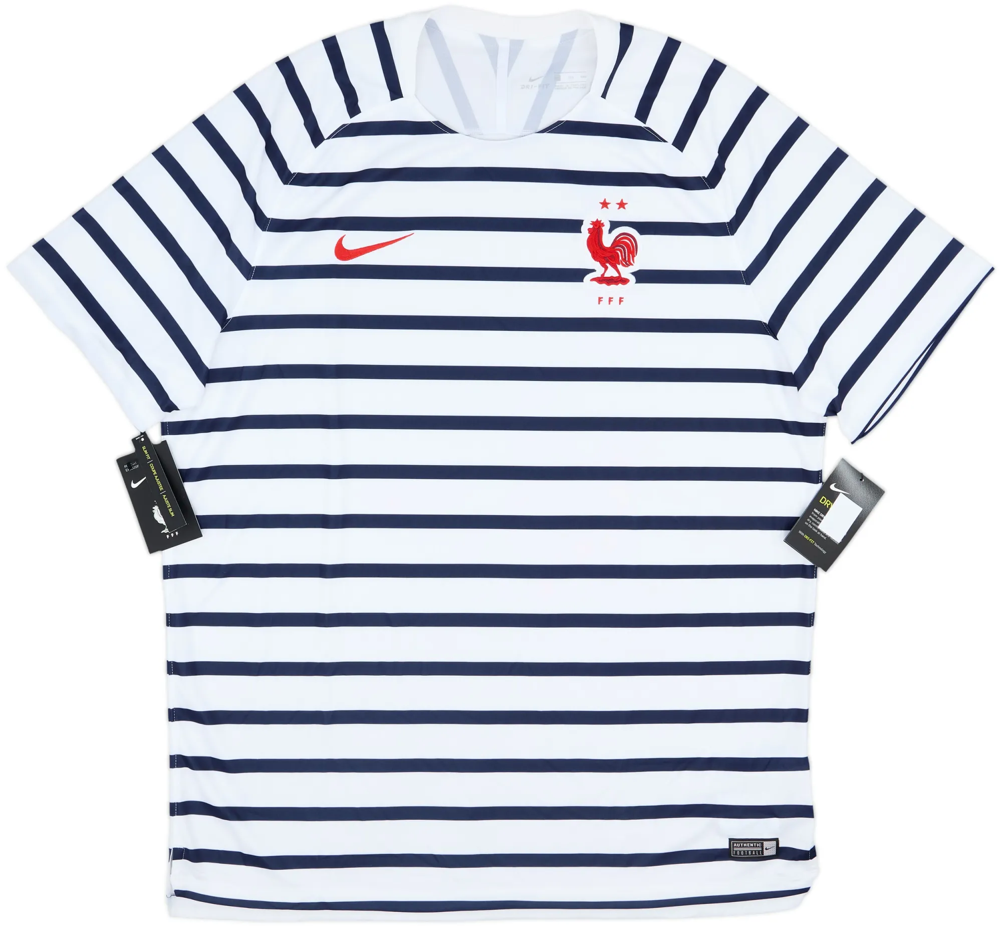 Nike France Mens SS Home Shirt 2018