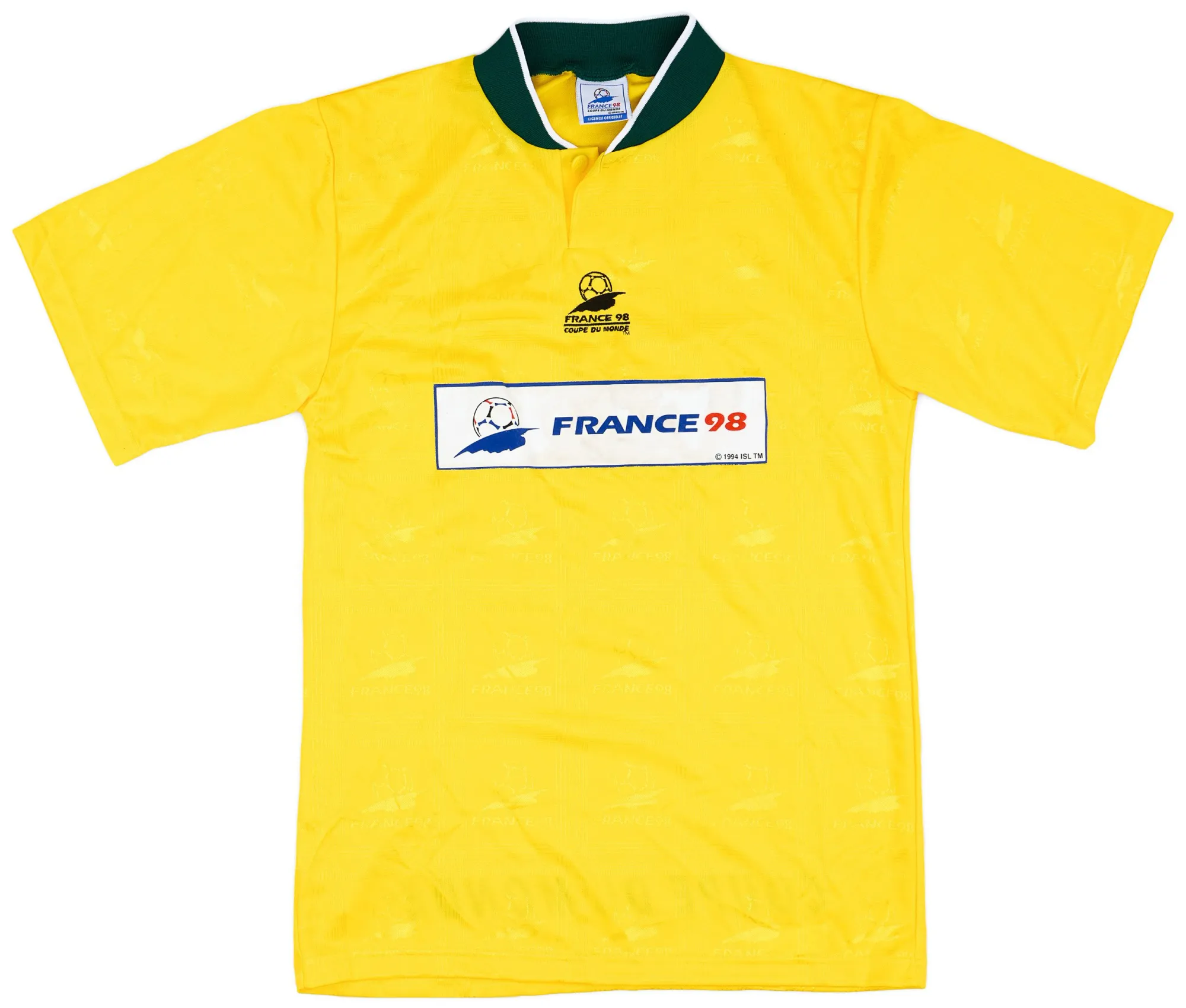 adidas France Mens SS Home Shirt 1998