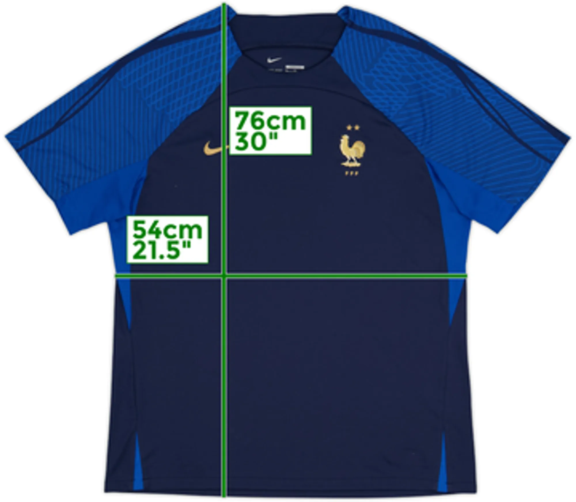 Nike France Mens SS Home Shirt 2022