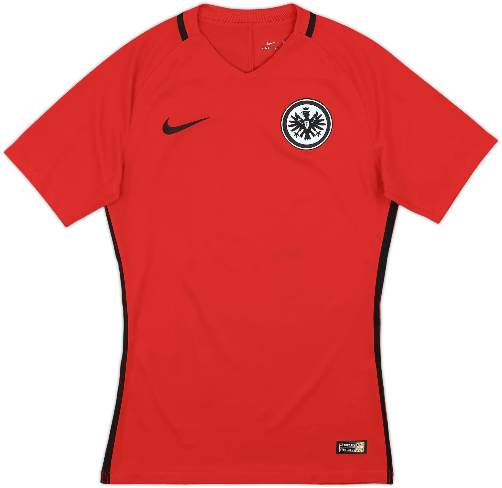 Nike Eintracht Frankfurt Mens SS Player Issue Away Shirt 2016/17