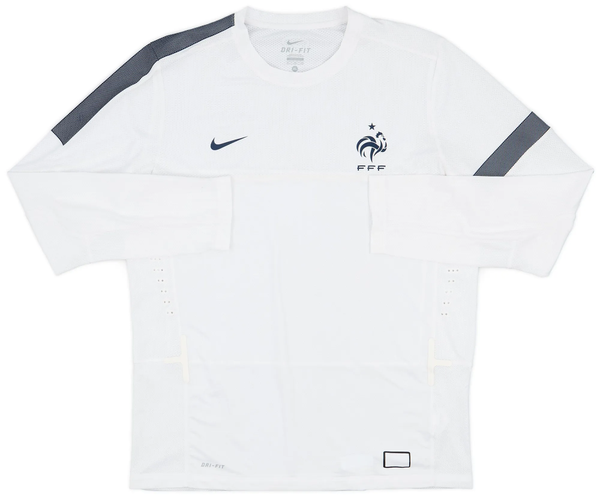 Nike France Mens LS Player Issue Home Shirt 2013