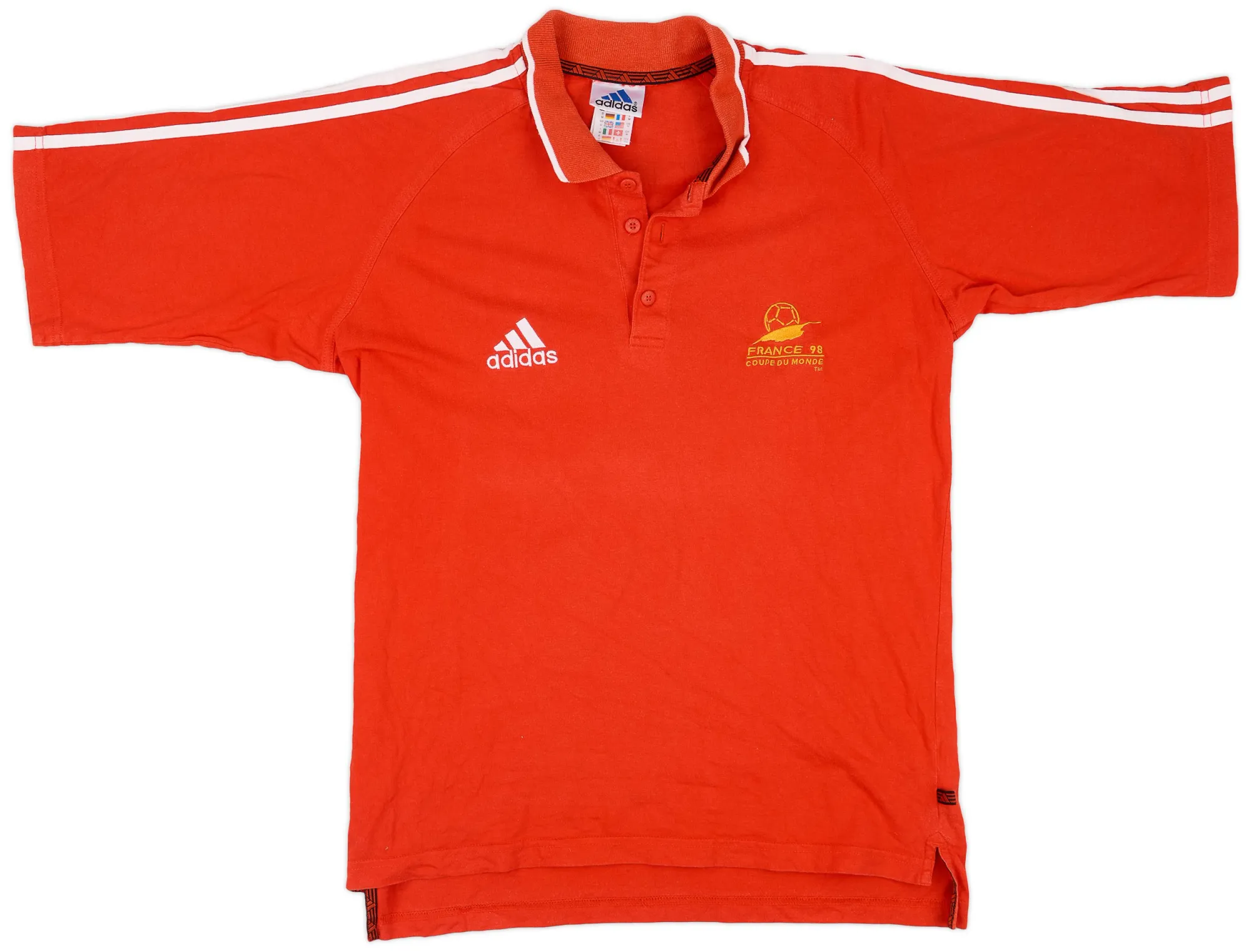 1998 adidas 'Coupe De Monde' Polo Shirt