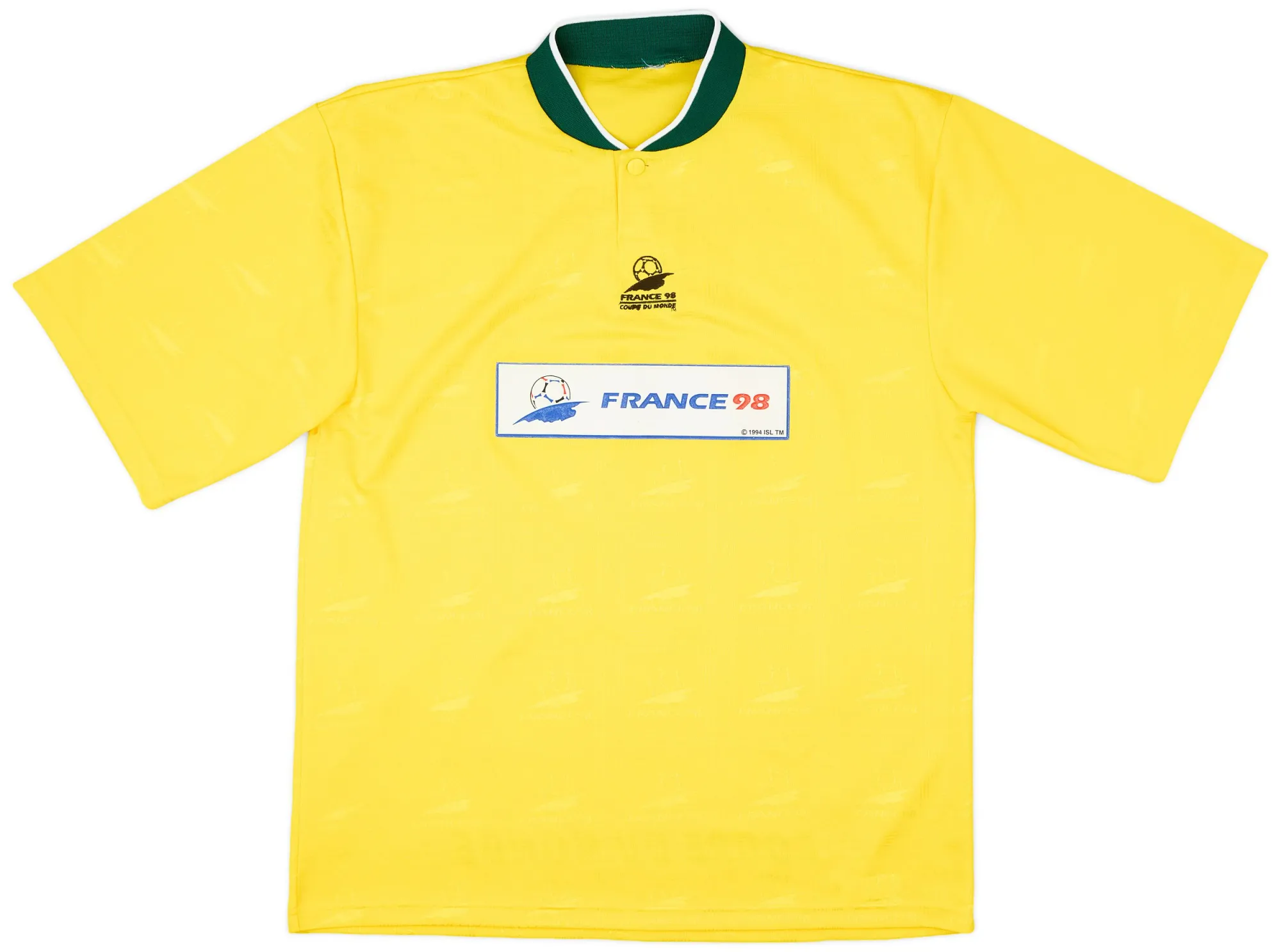 adidas France Mens SS Home Shirt 1998