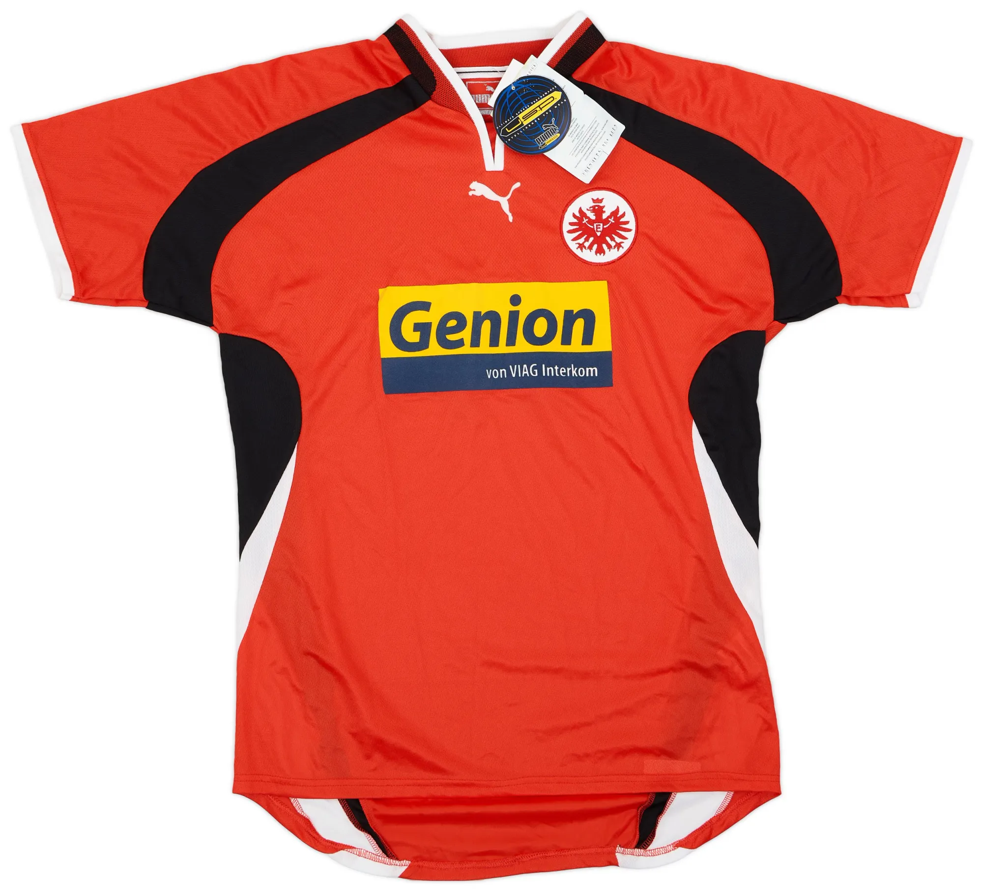 Fila Eintracht Frankfurt Mens SS Home Shirt 2000/01