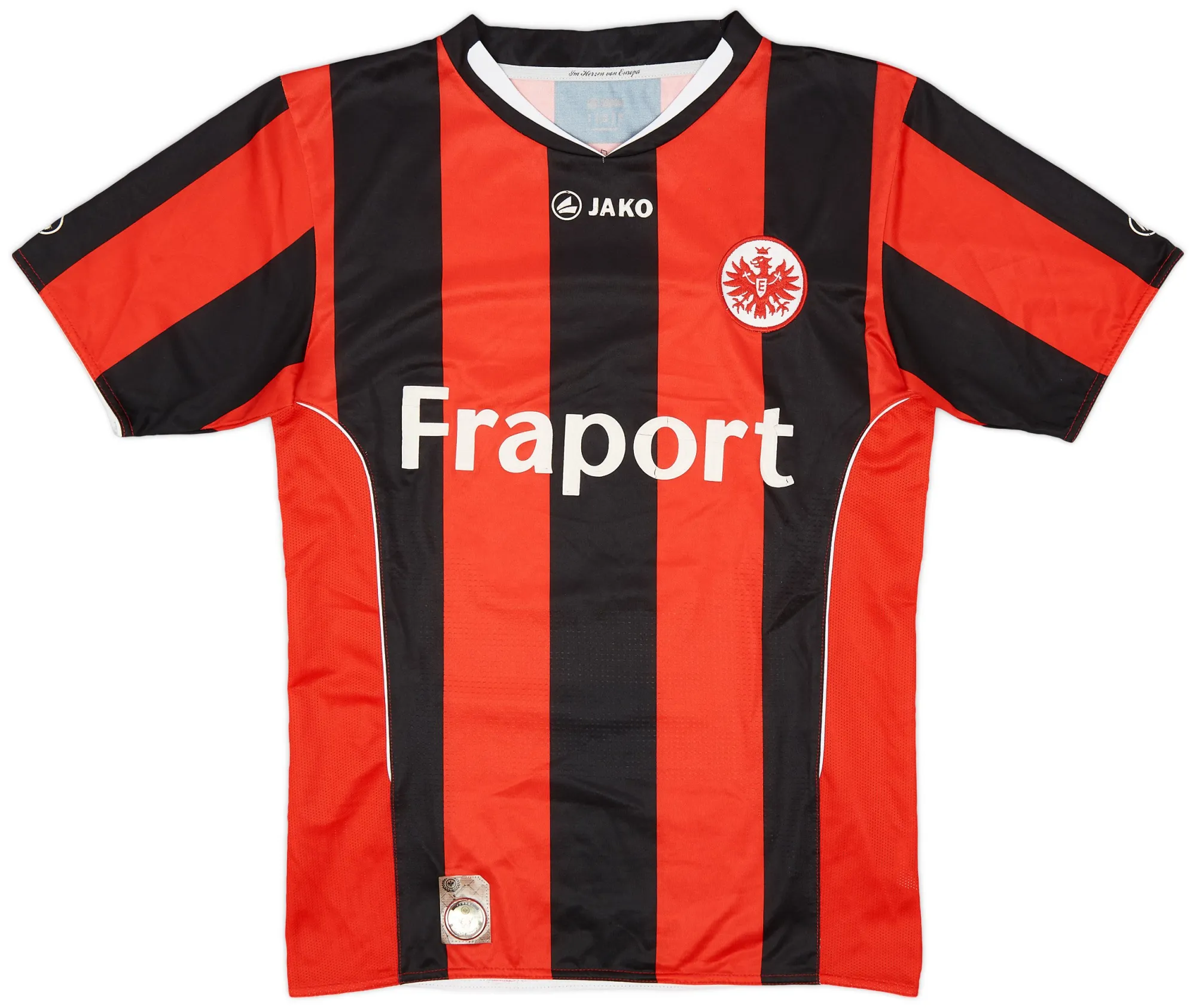 Jako Eintracht Frankfurt Mens SS Home Shirt 2010/12