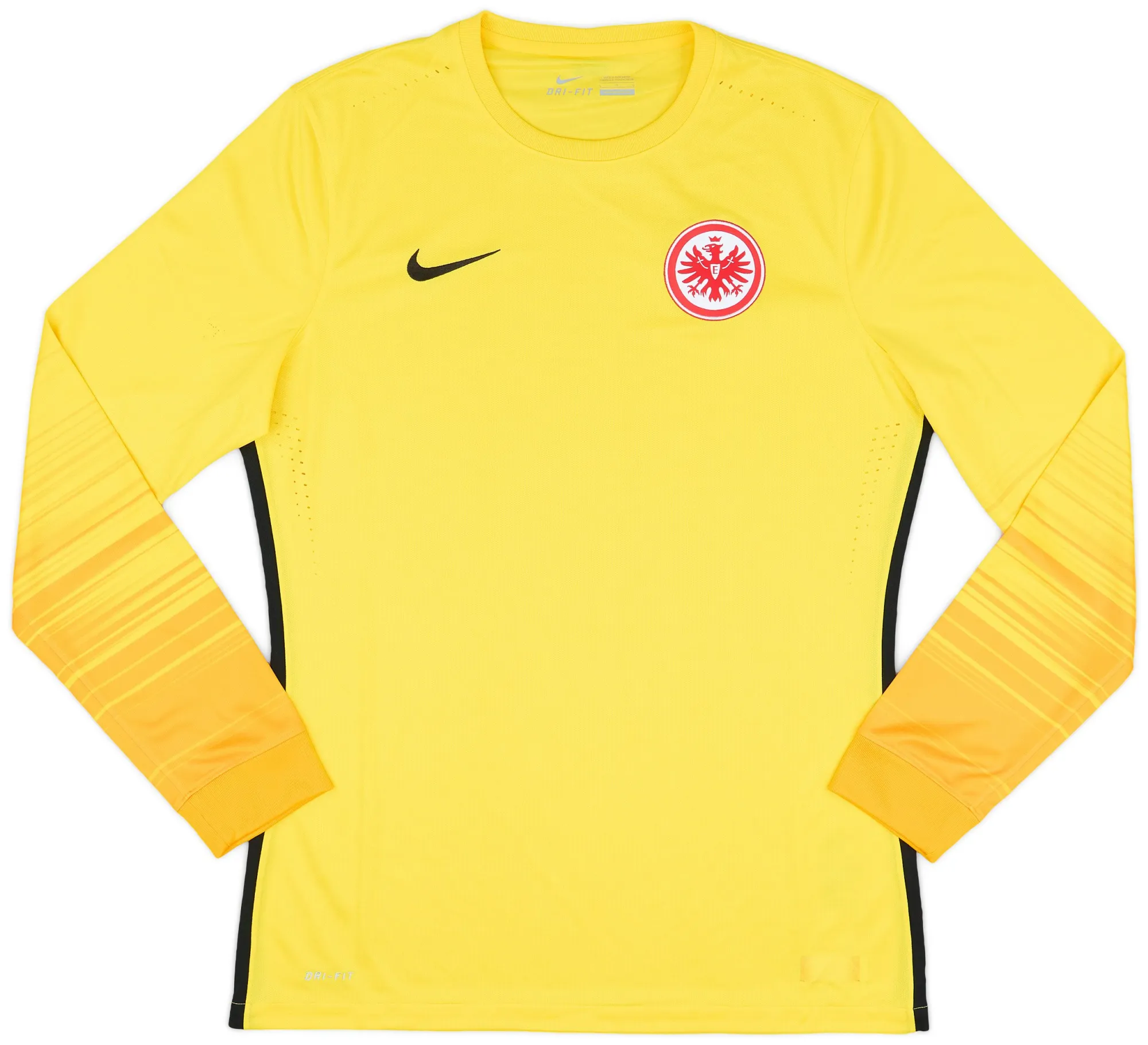 Nike Eintracht Frankfurt Mens LS Goalkeeper Player Issue Home Shirt 2015/16