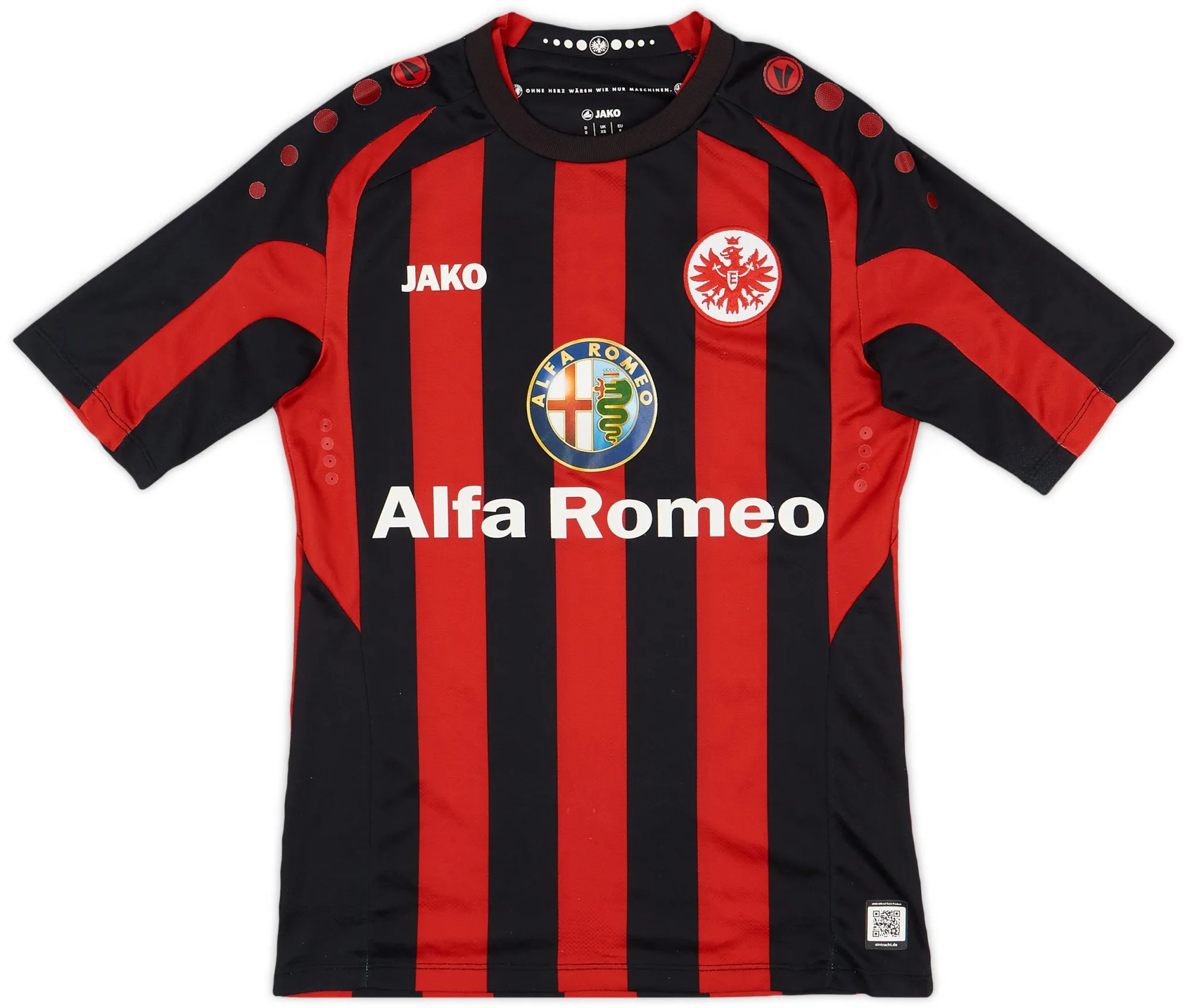 Jako Eintracht Frankfurt Mens SS Home Shirt 2013/14