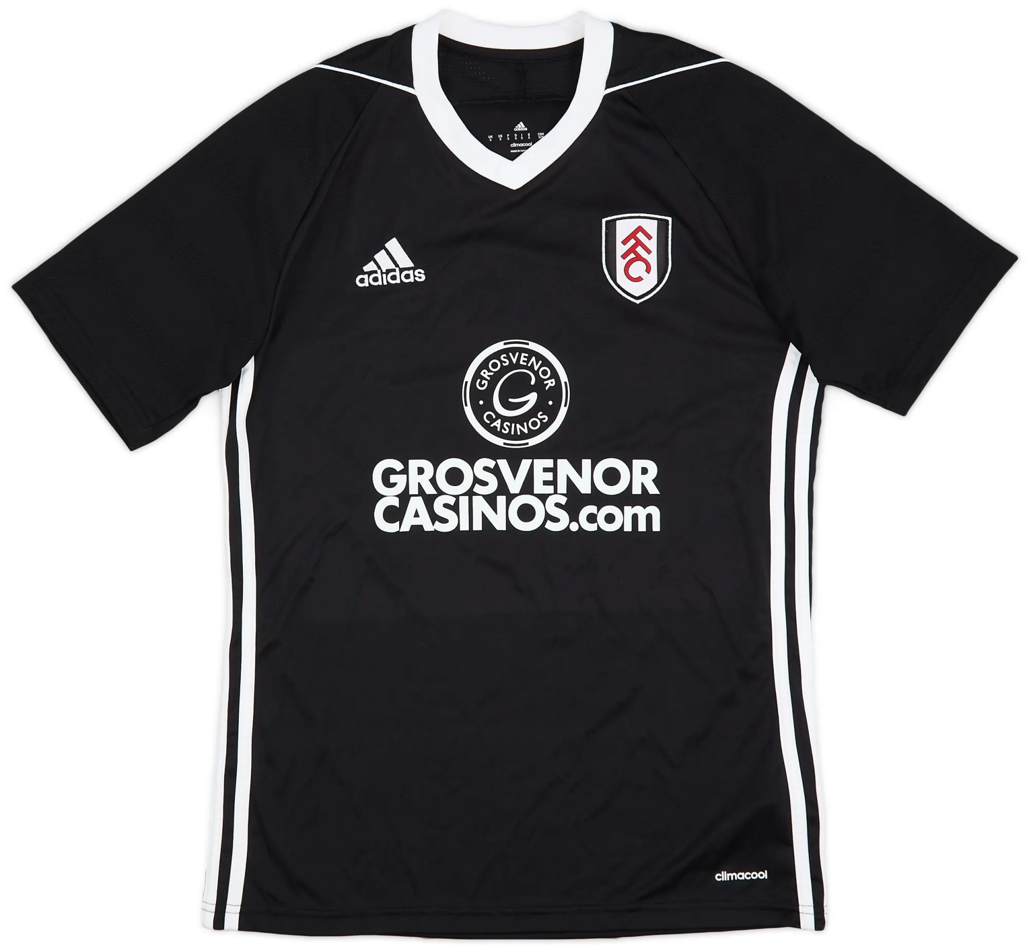 adidas Fulham Mens SS Away Shirt 2017/18