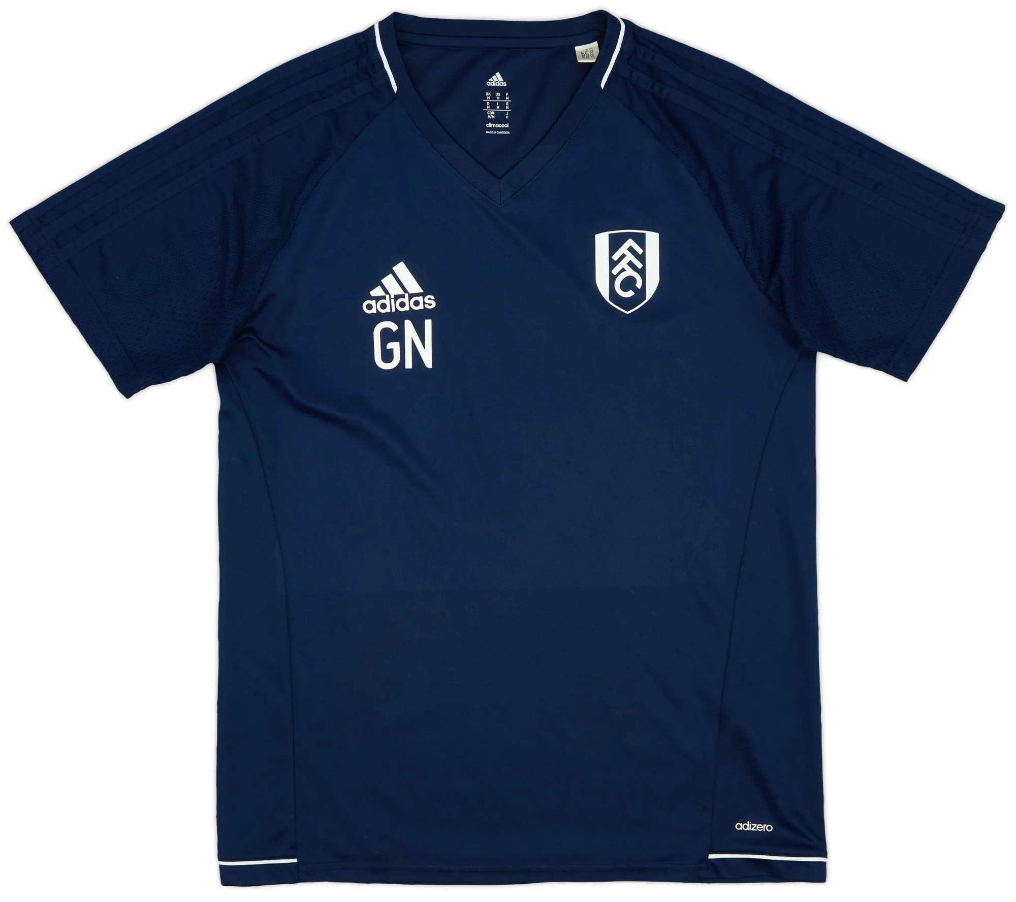 adidas Fulham Mens SS Home Shirt 2017/18