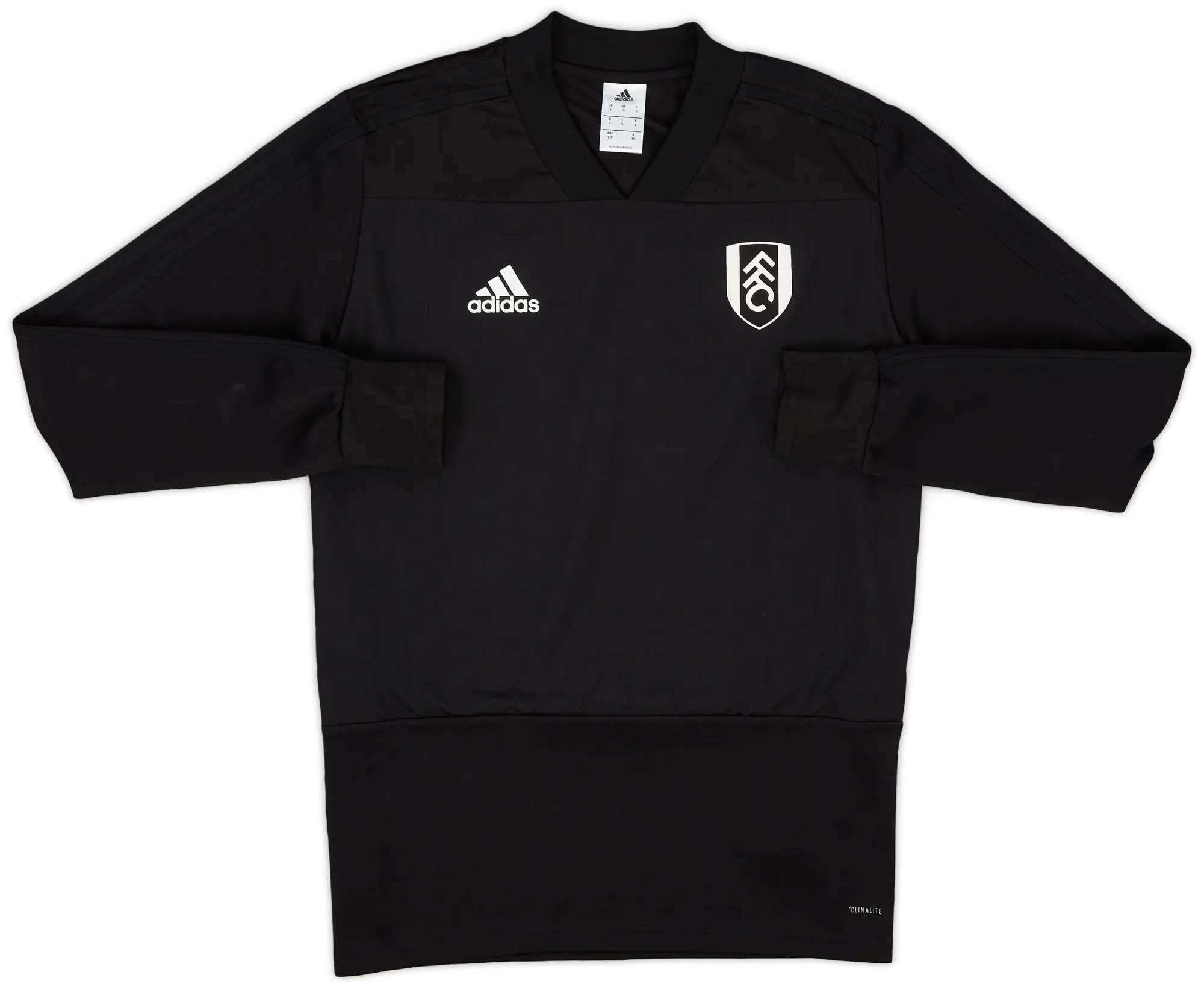 adidas Fulham Mens SS Player Issue Home Shirt 2017/18