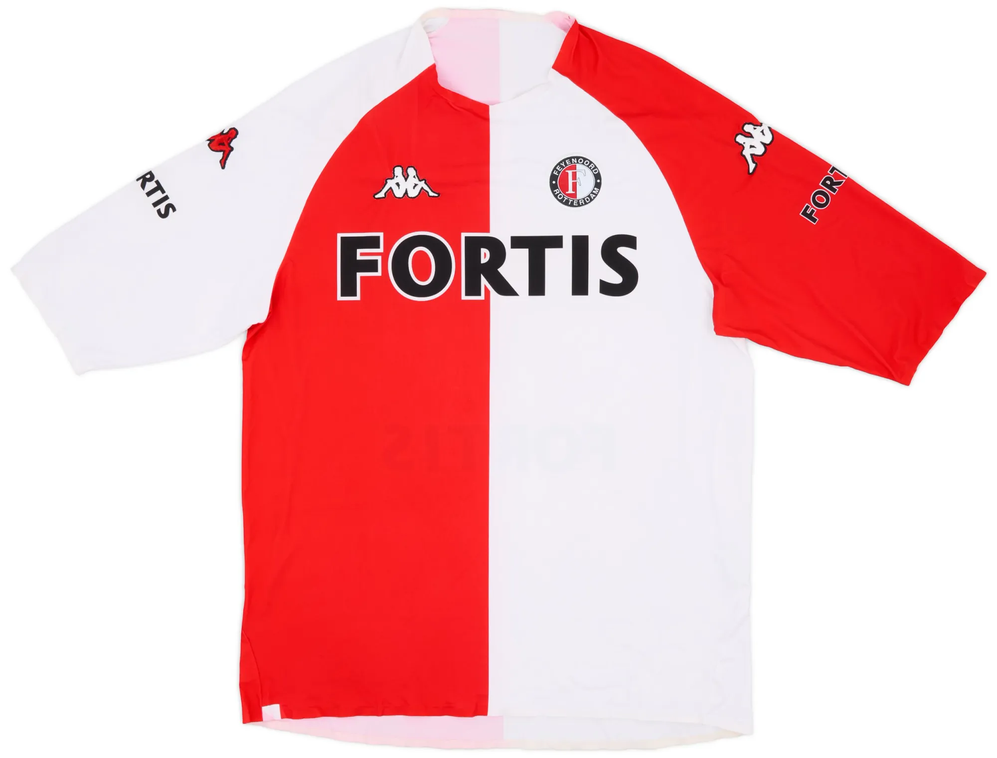 Kappa Feyenoord Mens SS Player Issue Home Shirt 2004/05