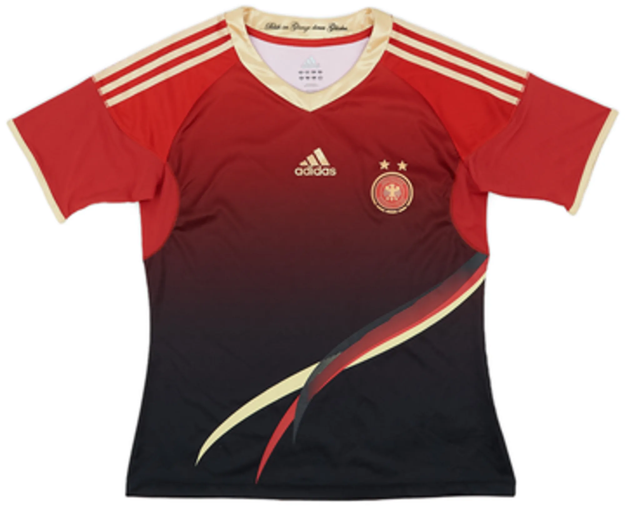adidas Germany Womens SS Player Issue Away Shirt 2011