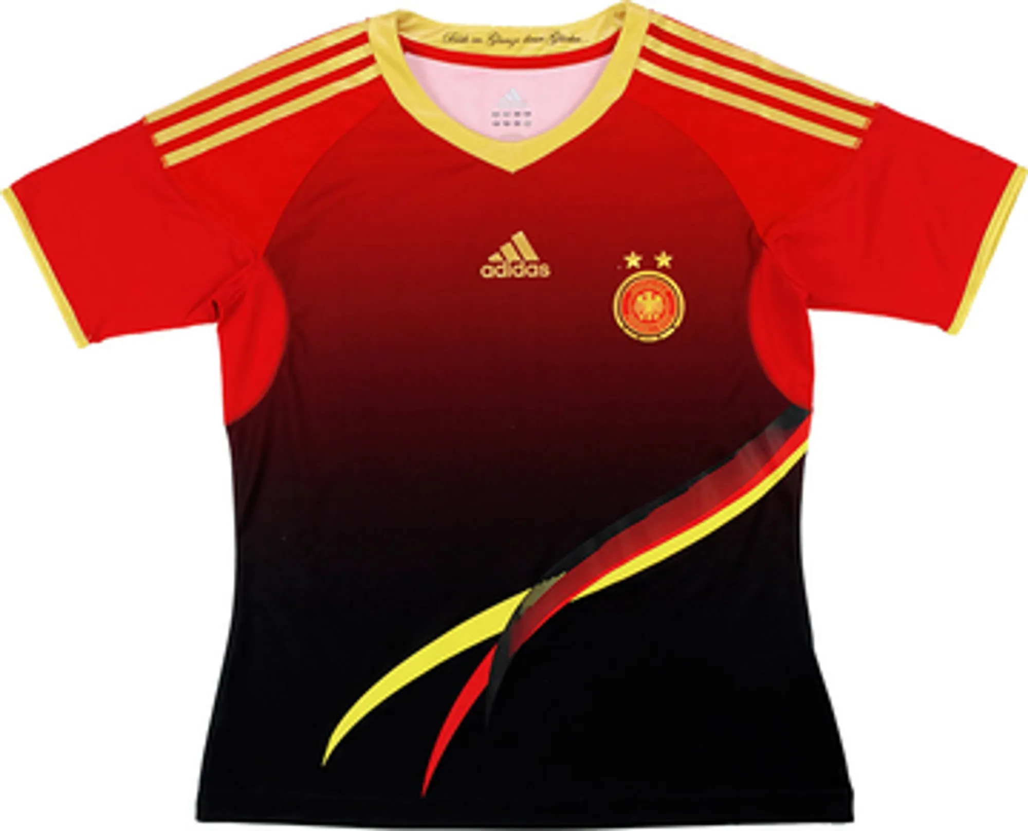 adidas Germany Womens SS Player Issue Away Shirt 2011