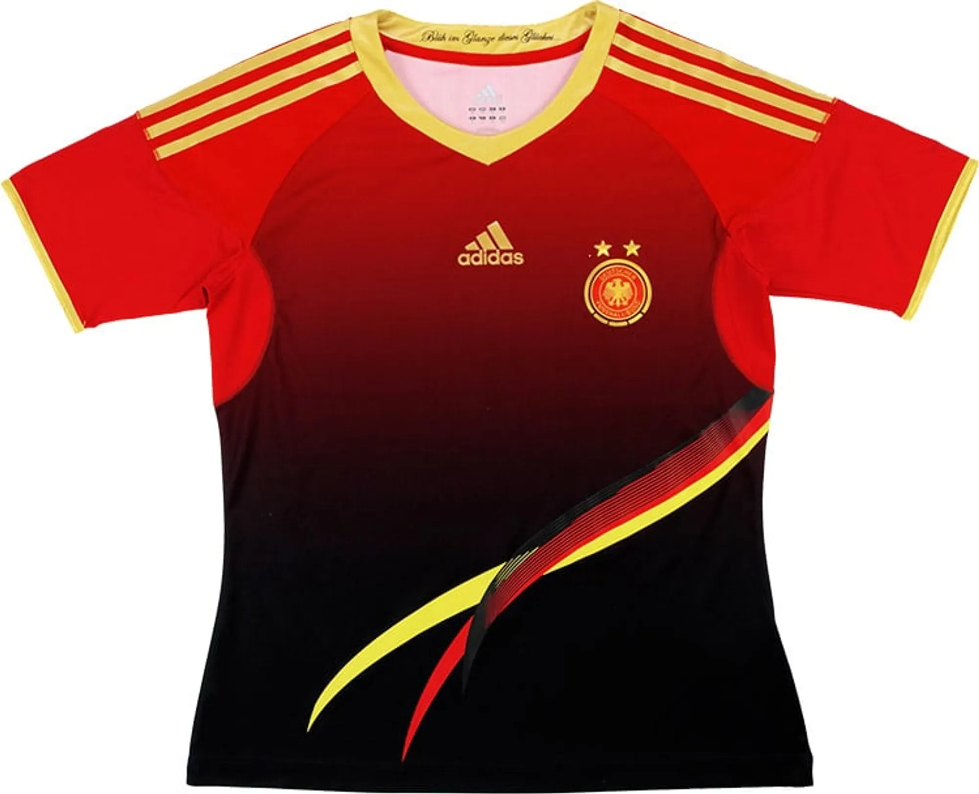 adidas Germany Womens SS Player Issue Away Shirt 2011