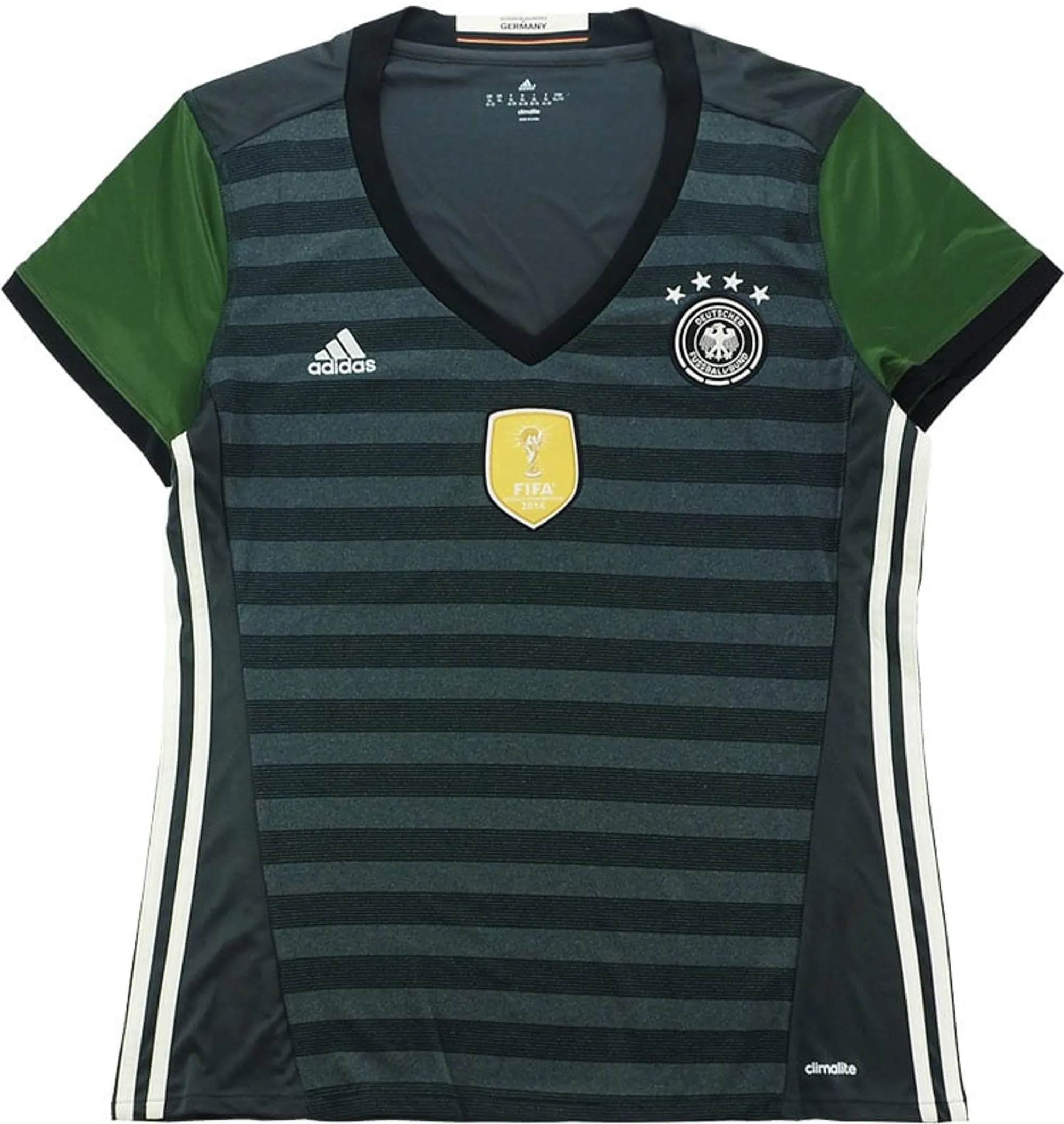 adidas Germany Womens SS Away Shirt 2015