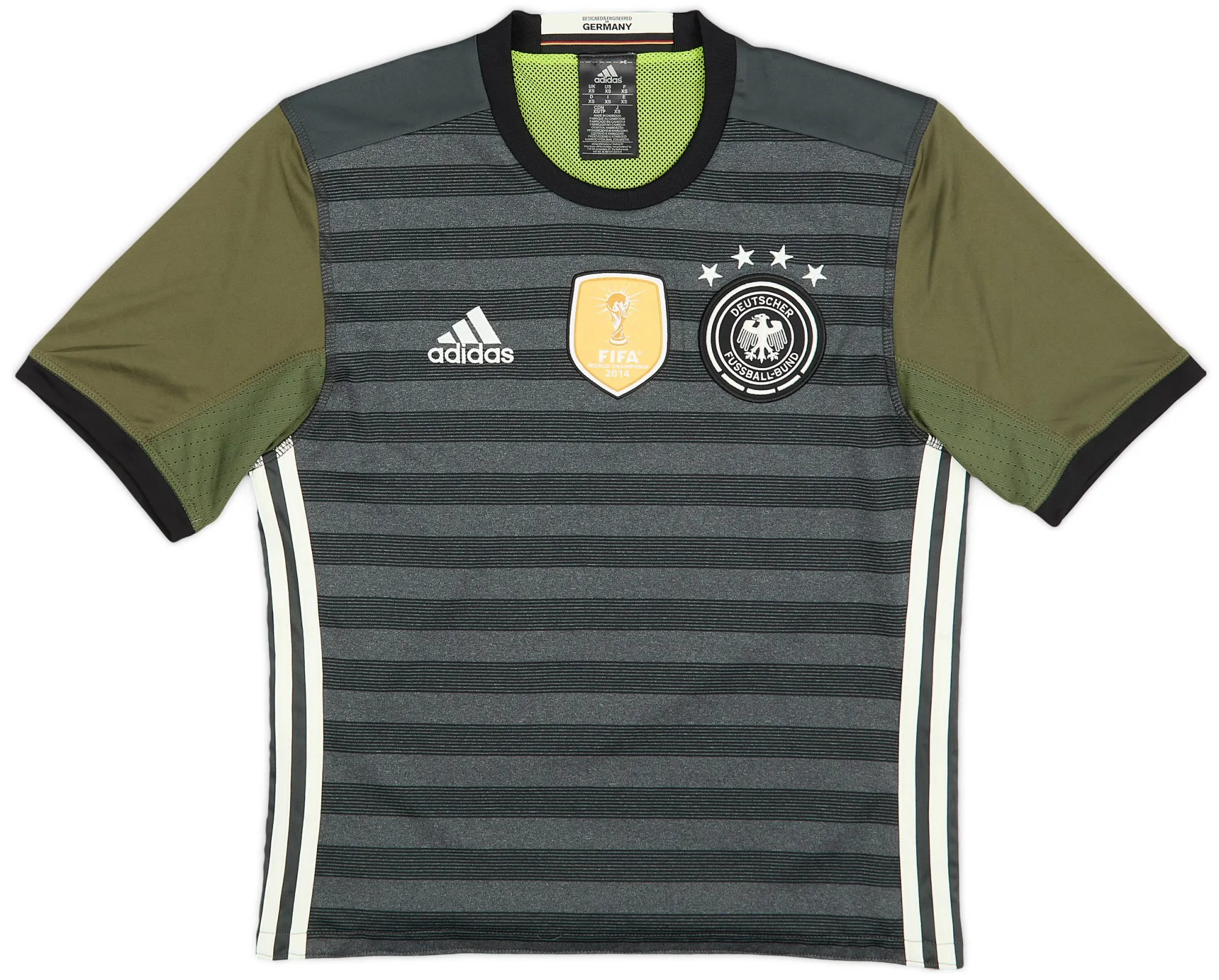 adidas Germany Mens SS Away Shirt 2015