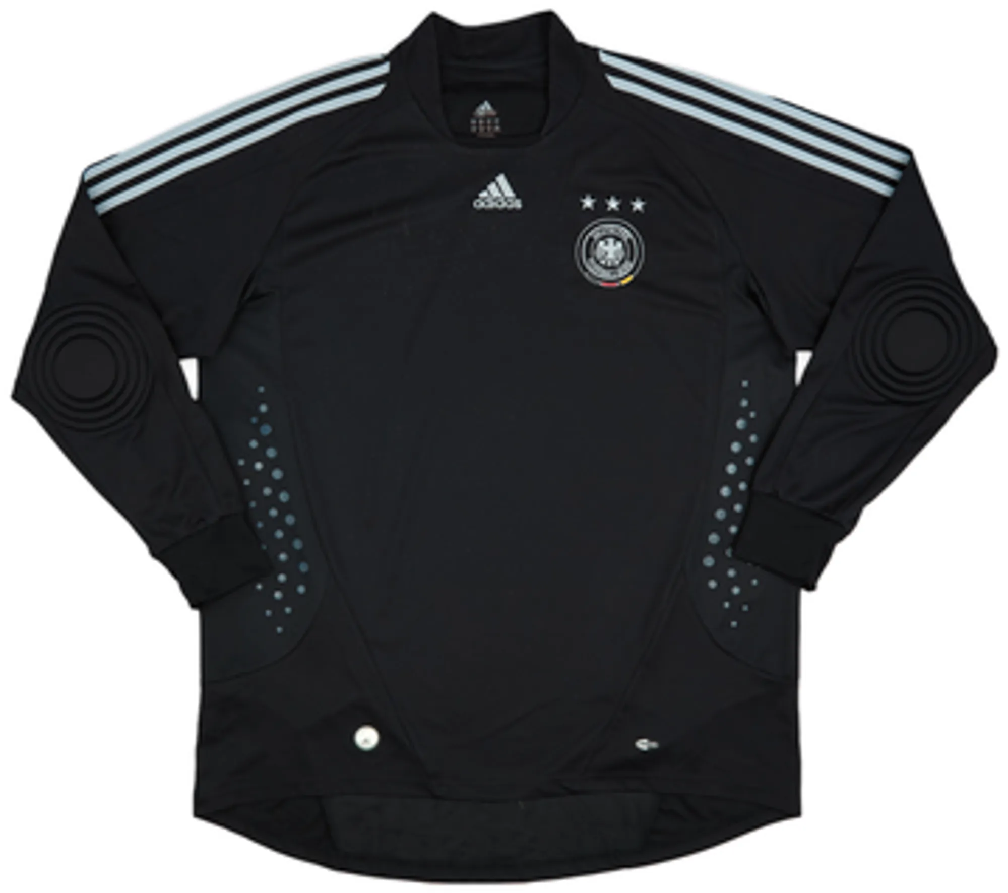 adidas Germany Boys LS Goalkeeper Home Shirt 2008