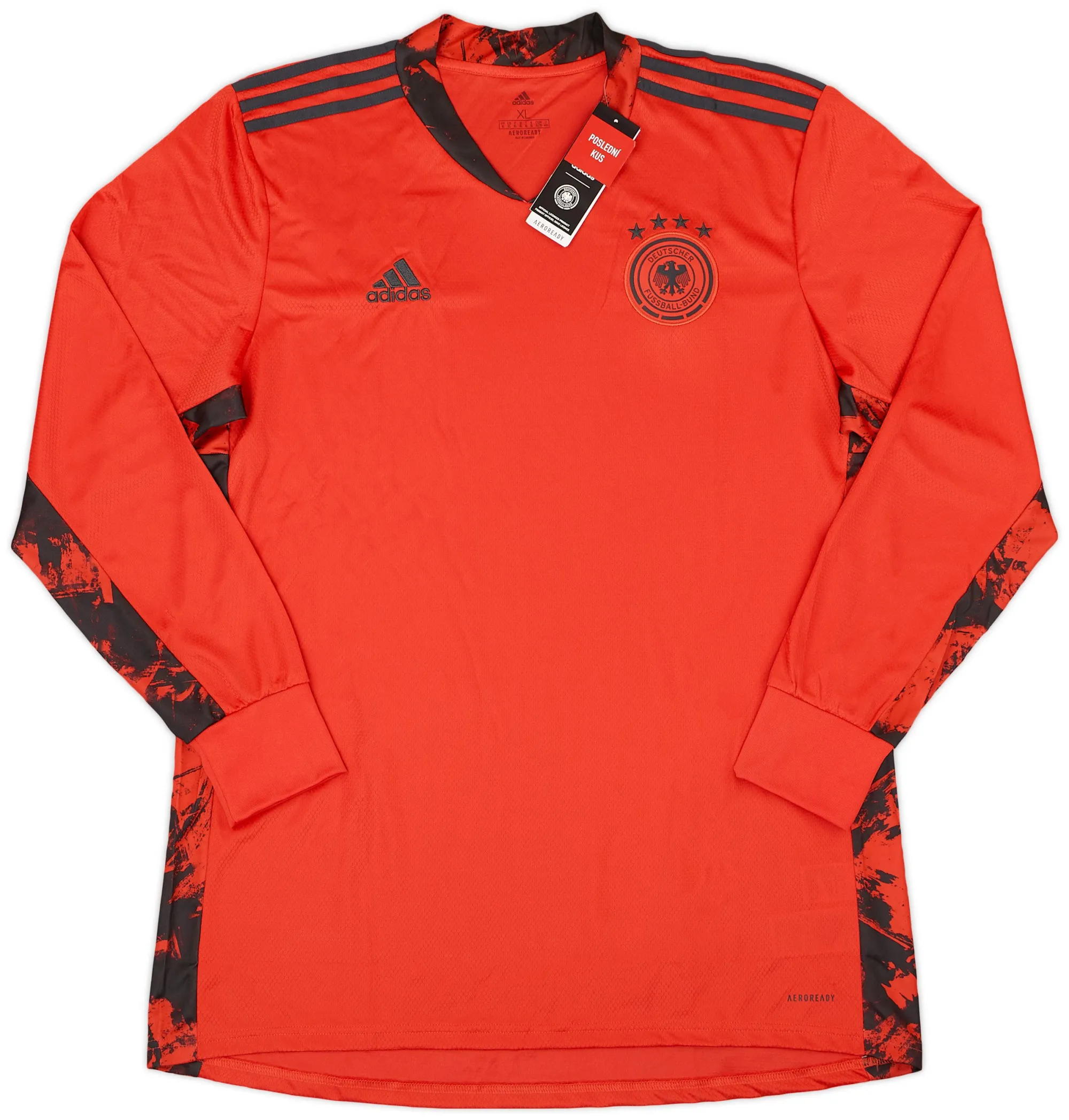 adidas Germany Mens LS Goalkeeper Home Shirt 2020