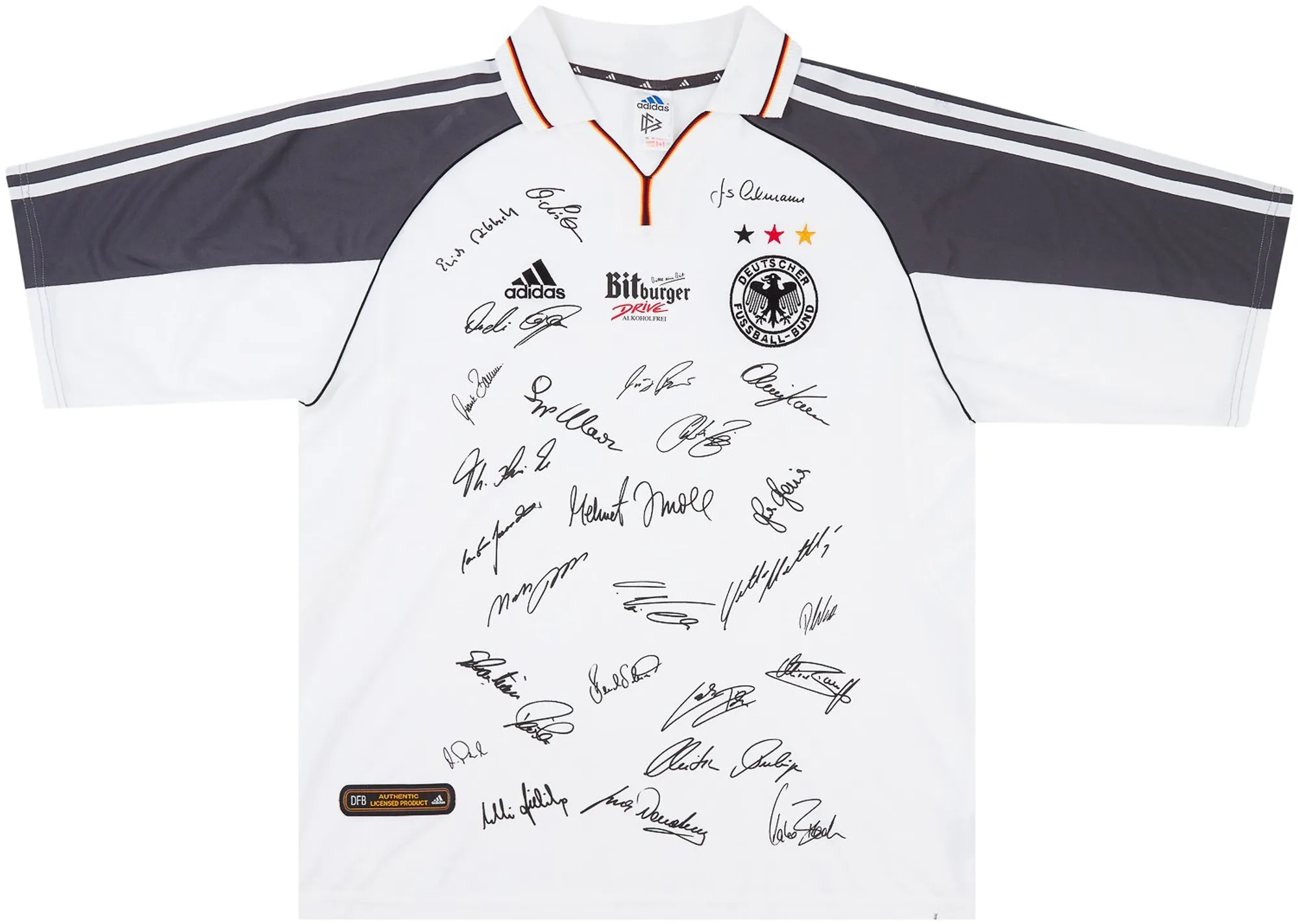 adidas Germany Mens SS Home Shirt 2000